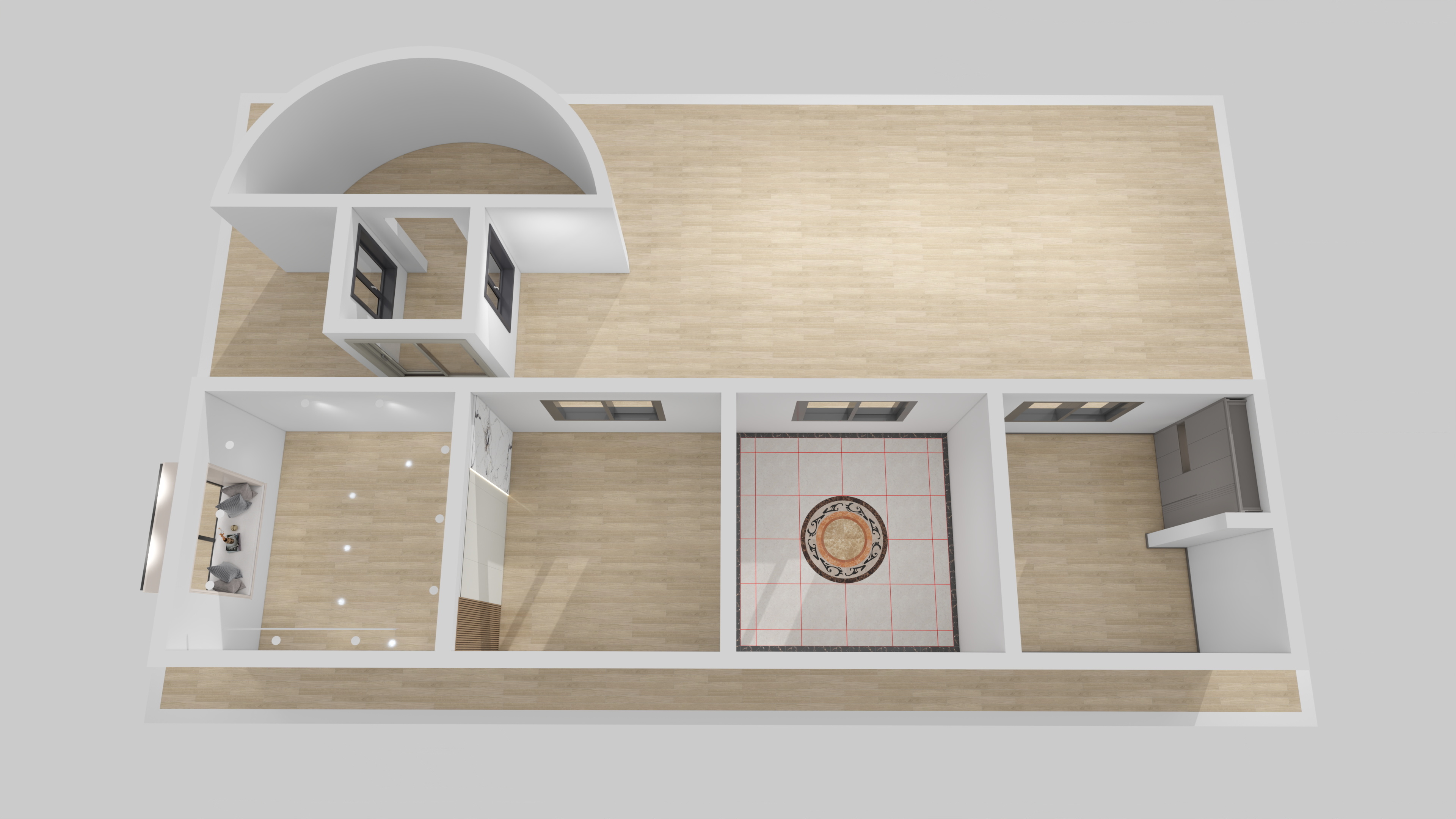 左佑001-左忠斌-中级考核实操题-装修设计方案