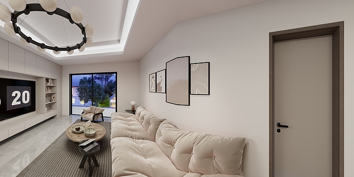 鲁莱州市任-华旗登科城-装修设计方案