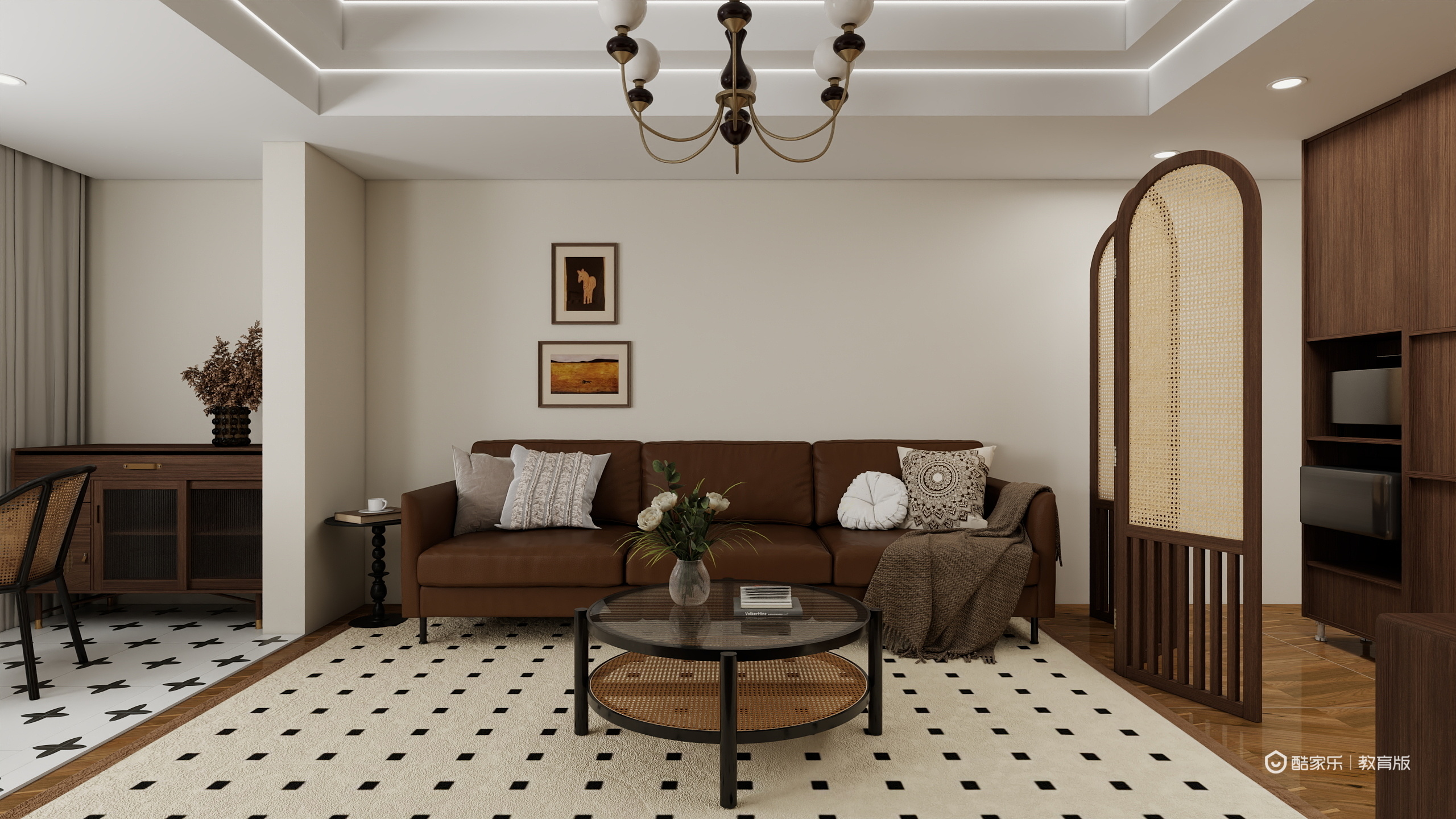 田心悦-中古风居室-装修设计方案