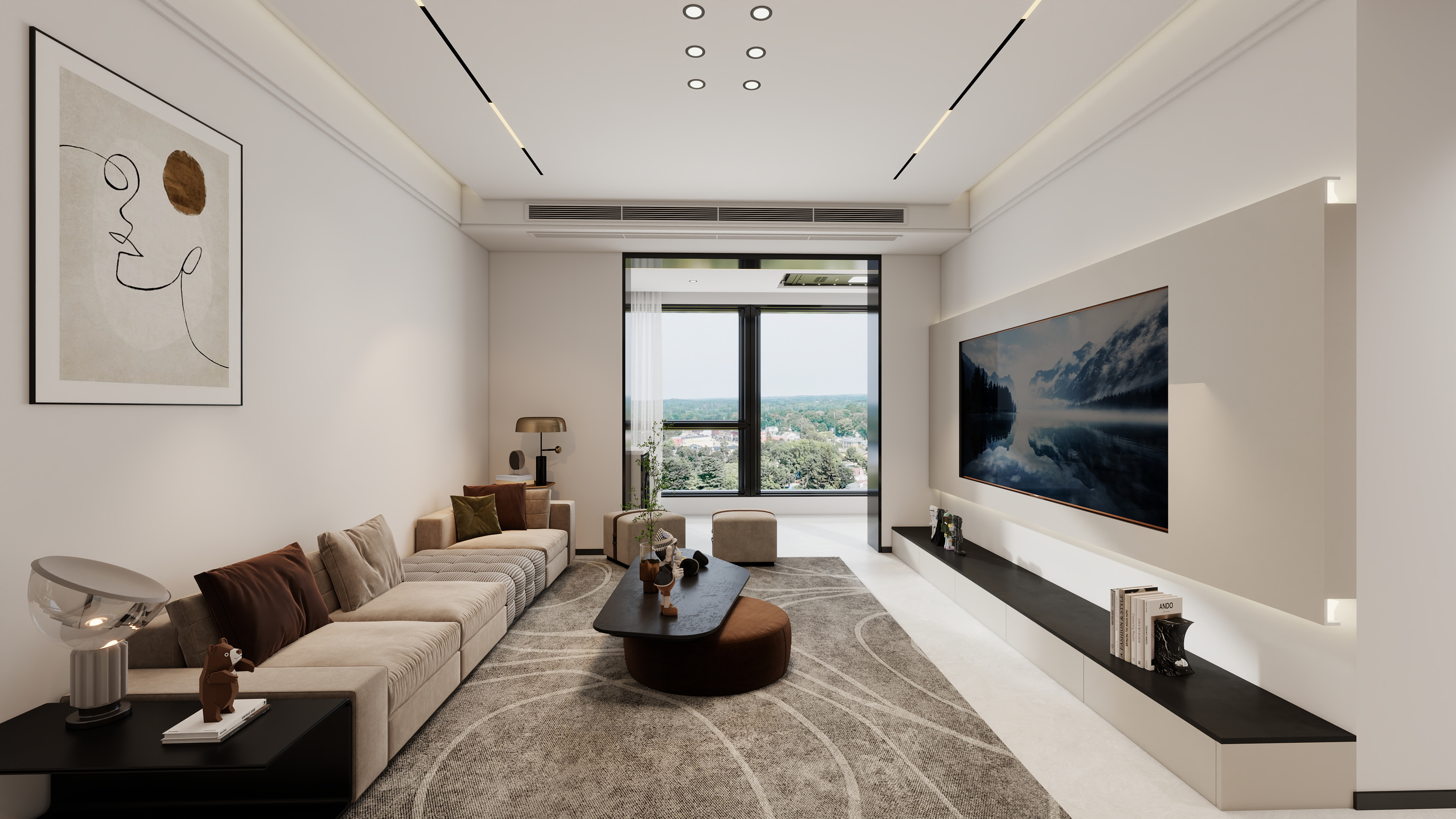 郭子陽-现代简约-装修设计方案