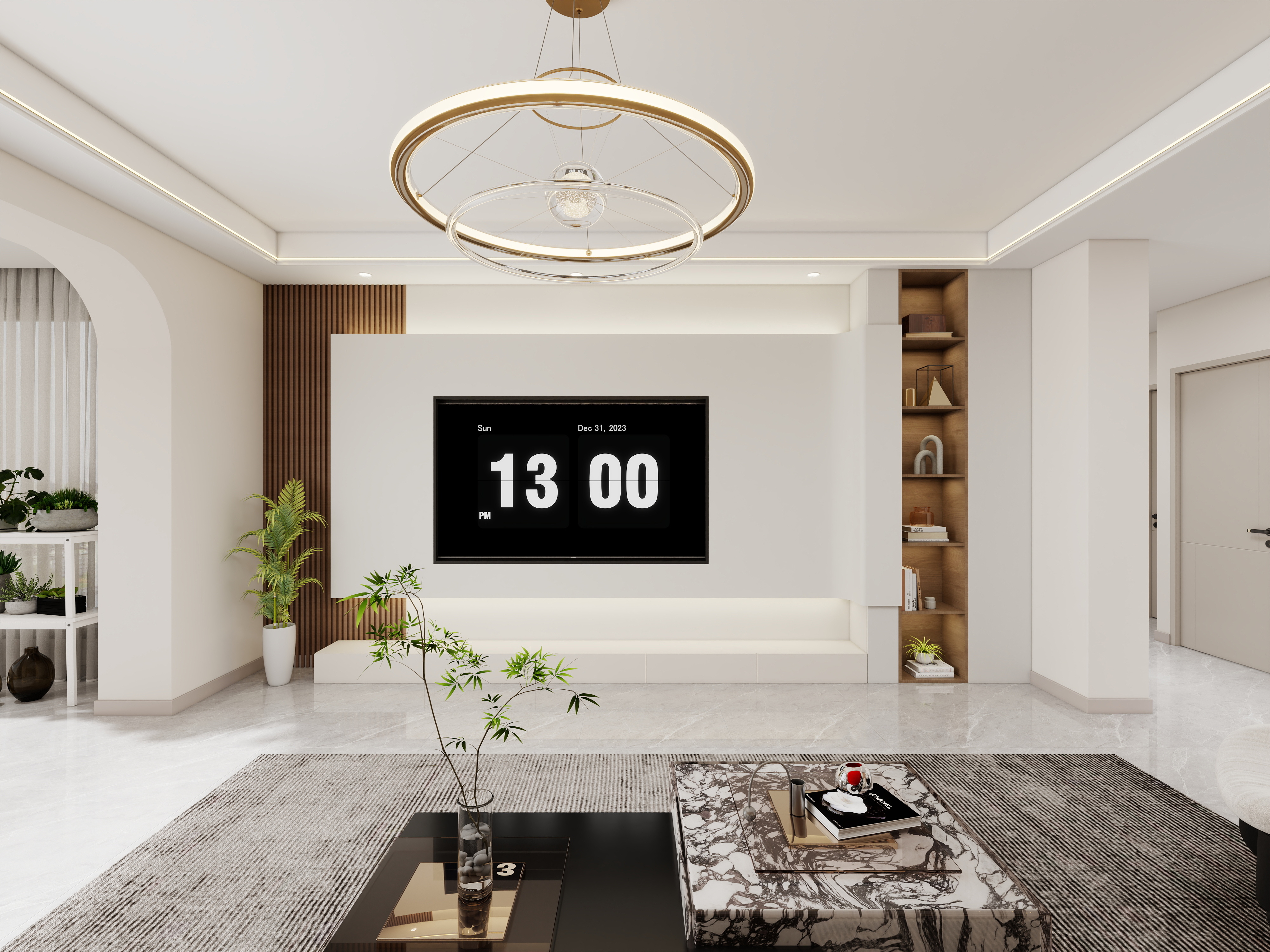 艺雅丽-150平现代简约 装修效果图