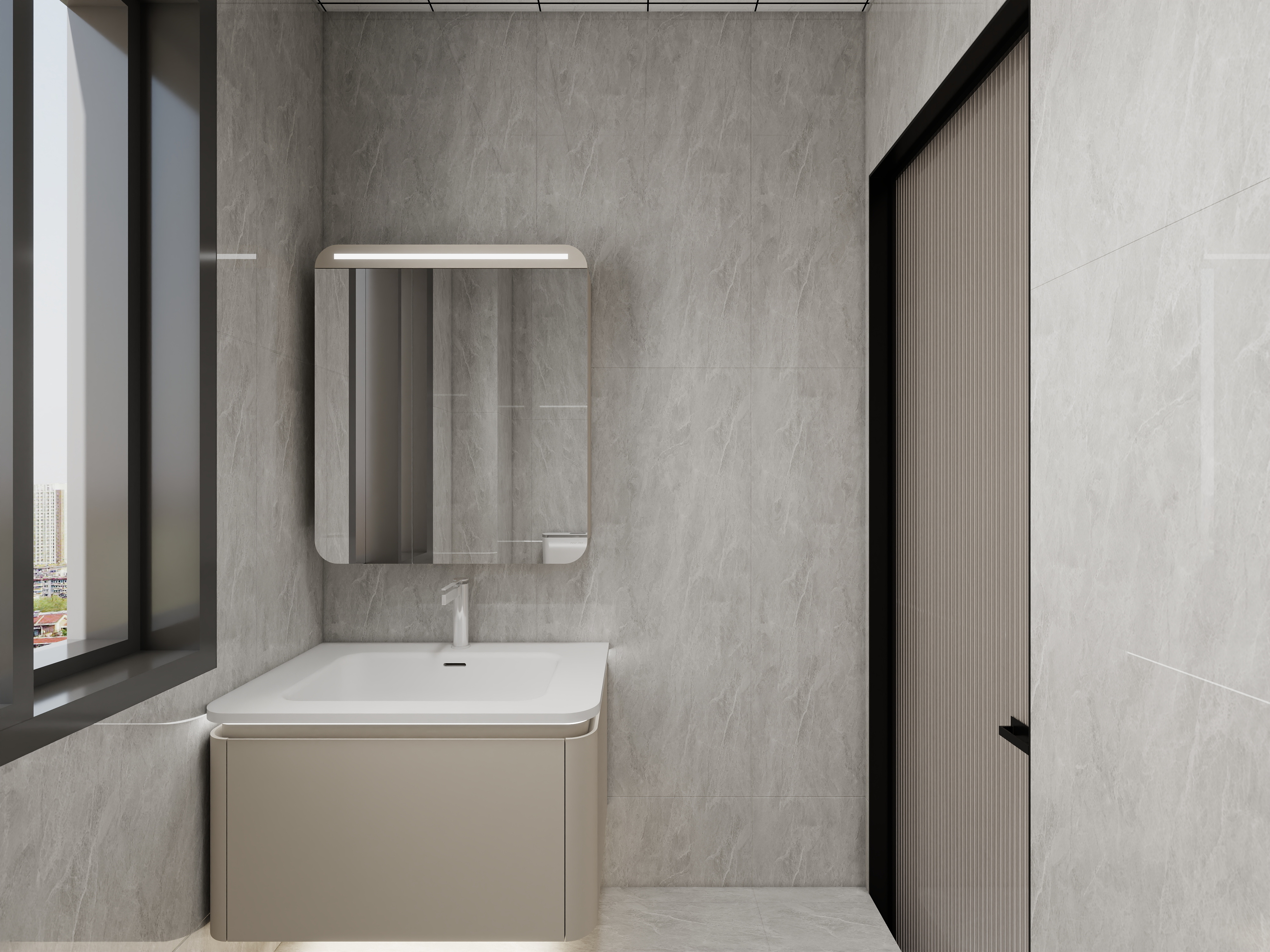 艺雅丽-150平现代简约 装修效果图