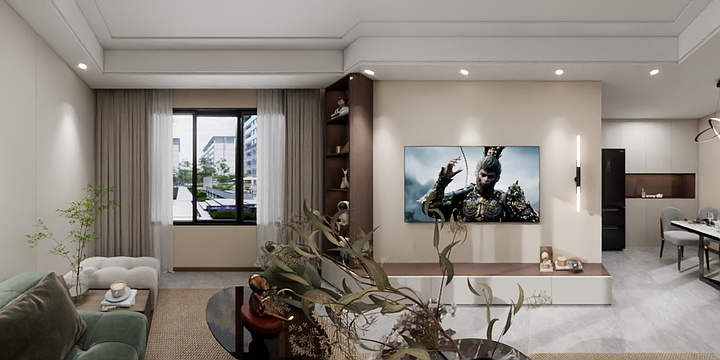 橙世无双-孟家庄8-2-1202-装修设计方案