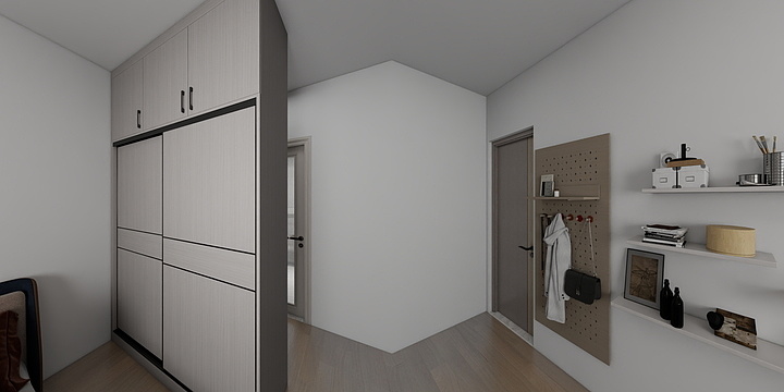 整体柜类全屋设计定制-翰林山语19栋703-装修设计方案