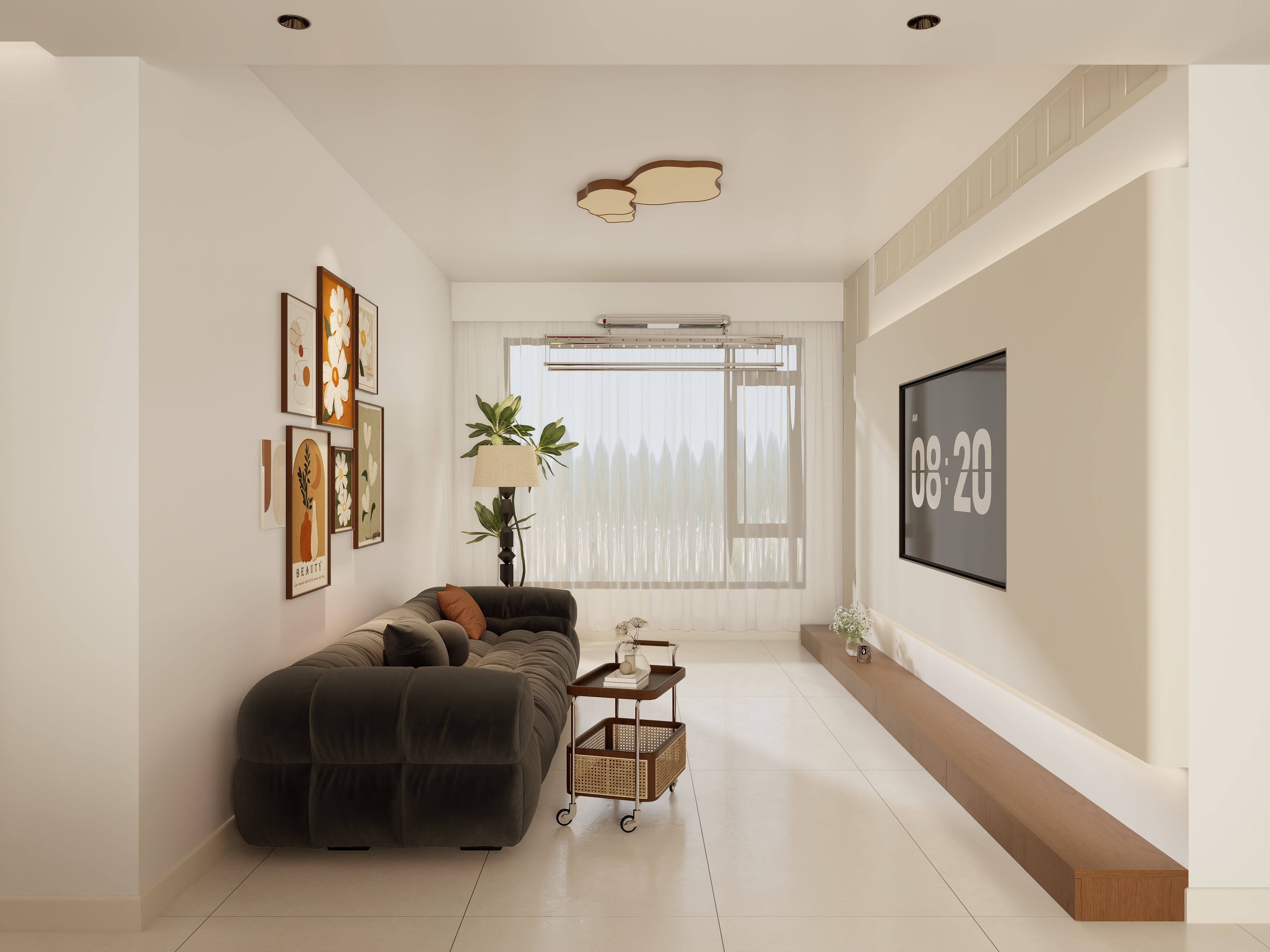 设计师子衿-中古风-装修设计方案