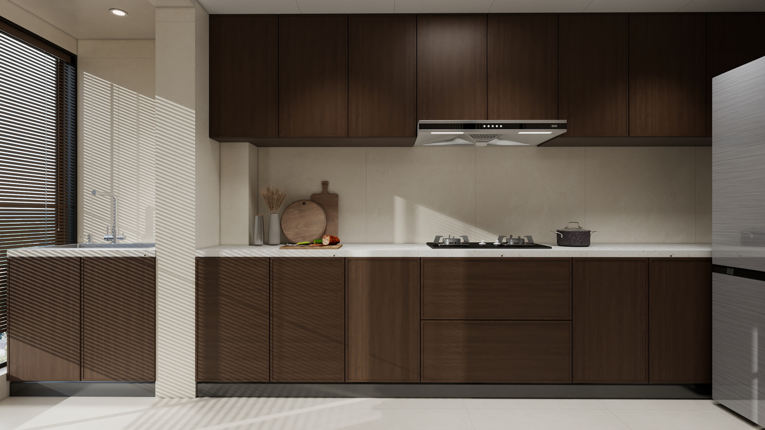 麦子是设计师-麦子125㎡3室装修效果图