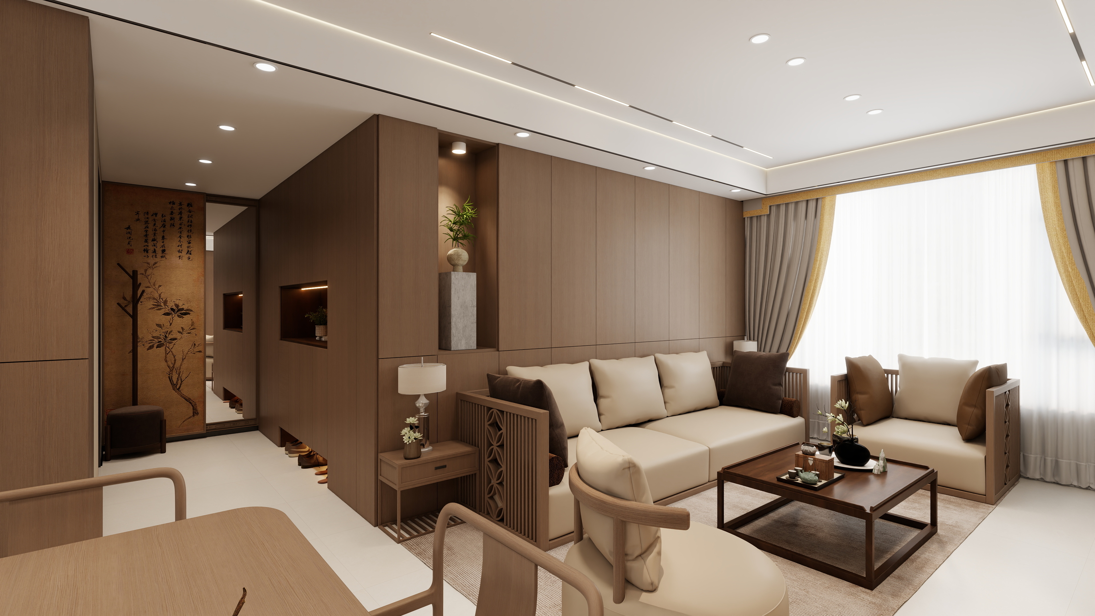 227**EZNO-宋代新中式  1220集成墙板-装修设计方案