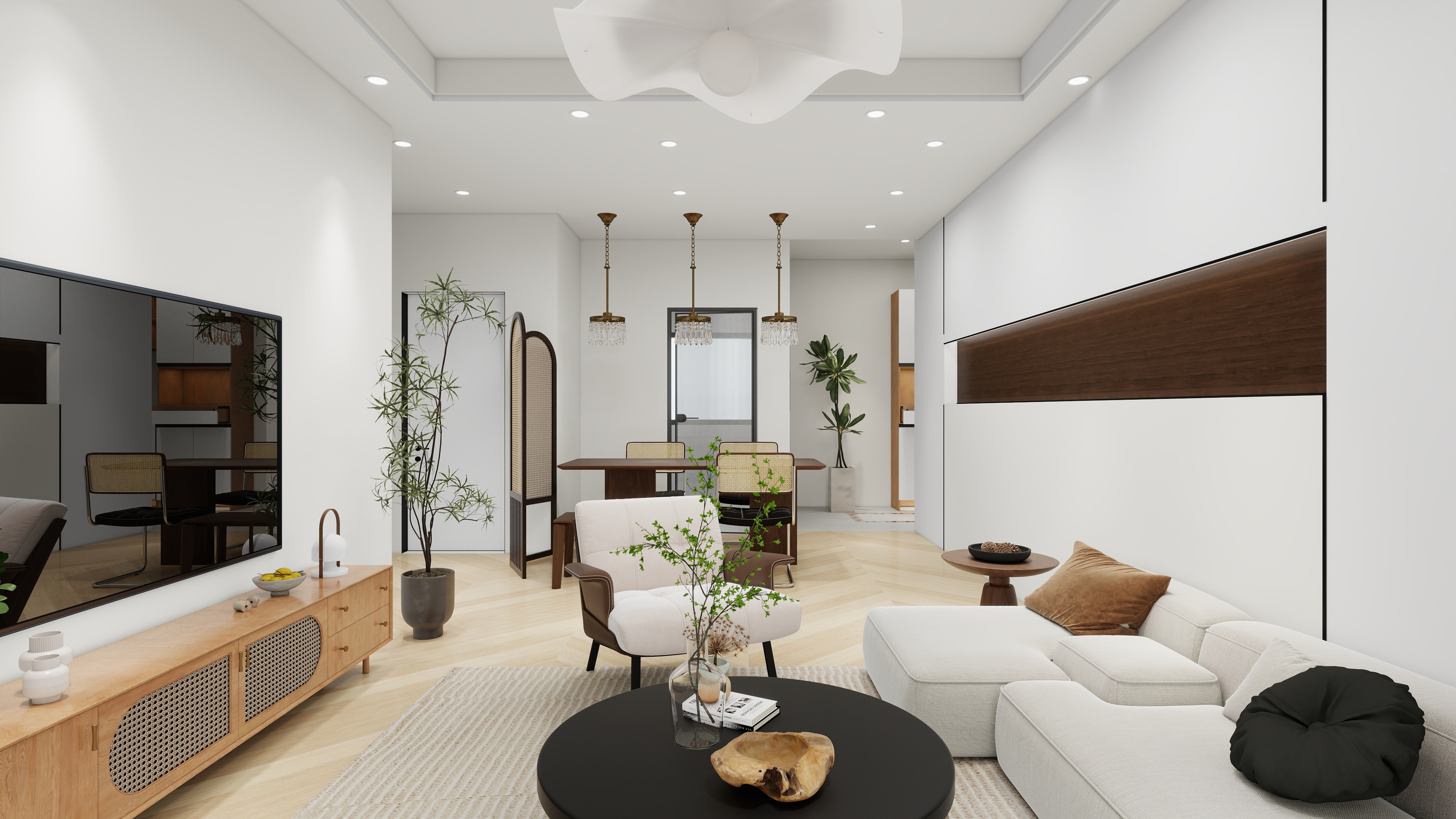 1318*WRJv-保利东湾86㎡2室装修效果图