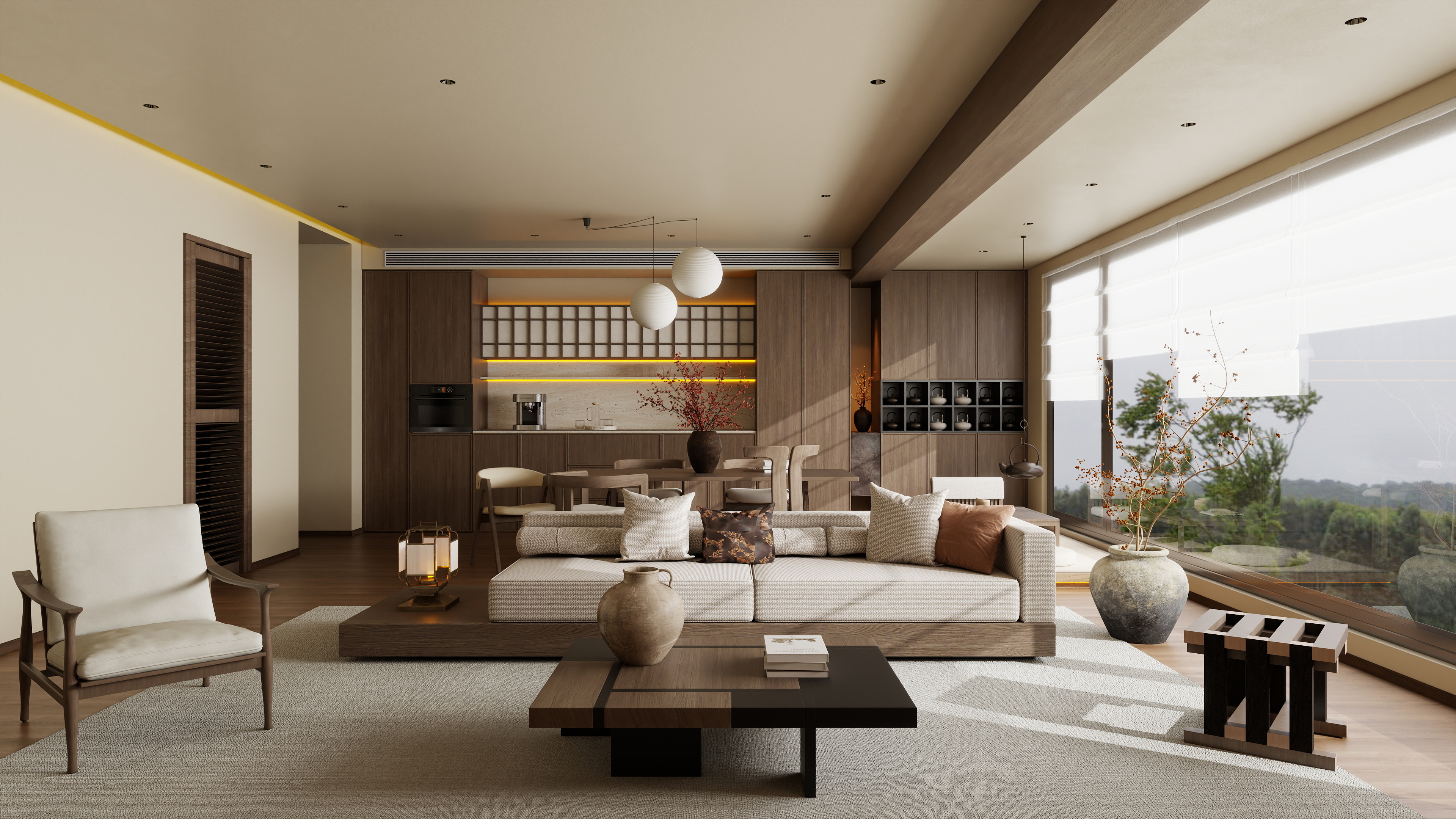 小文家居19852110102-宋式客餐厅-装修设计方案