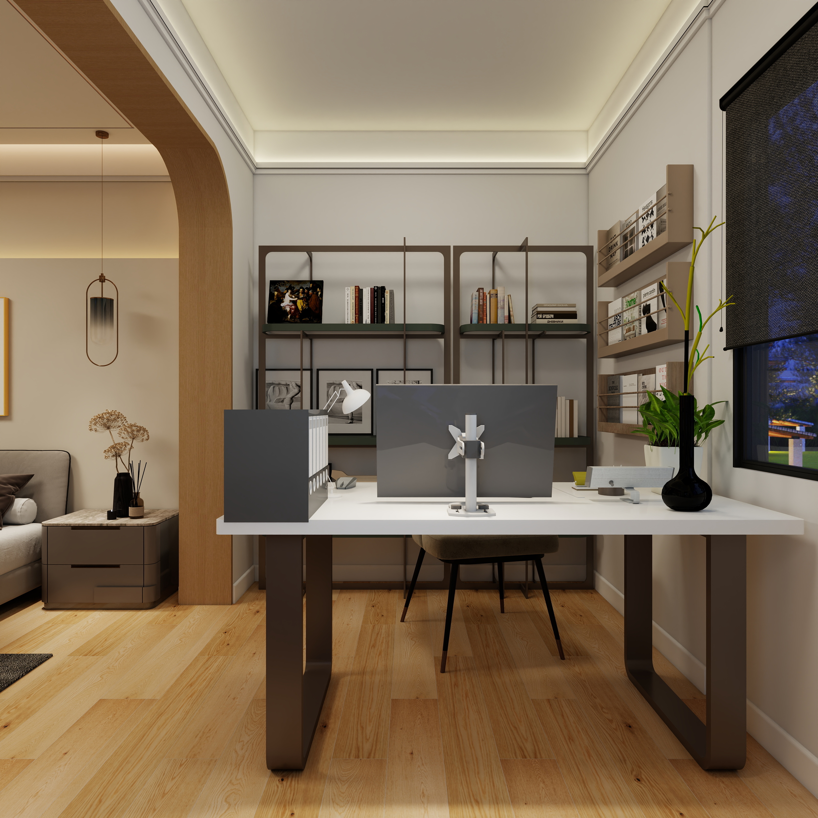 marcoJ-万山华府新中式179㎡3室装修效果图