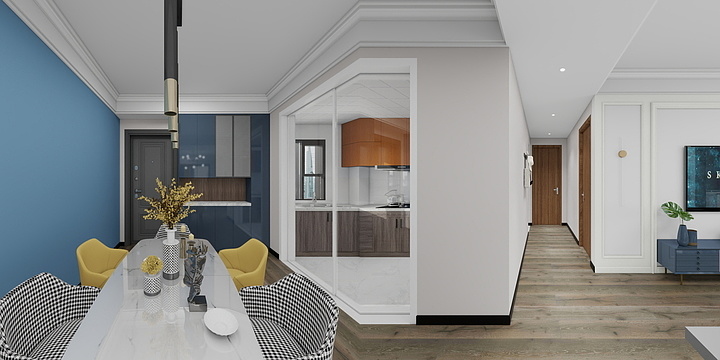 整装空间设计-东方樾西区5#6#7#边户115㎡-副本-装修设计方案