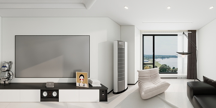 糊糊.-现代简约-11.7-装修设计方案