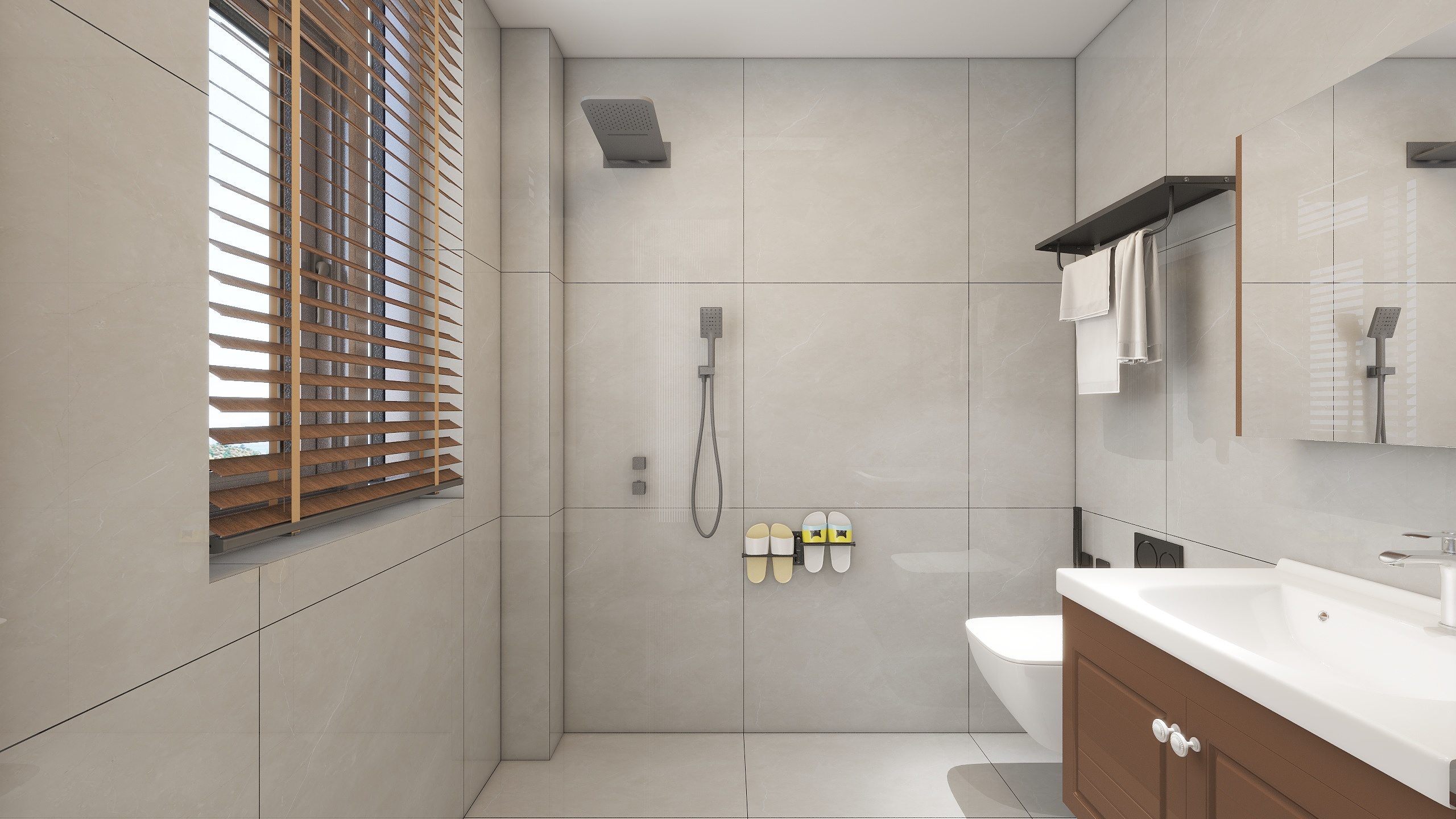 神马云在线-薄刀峰景区民宿117㎡3室装修效果图