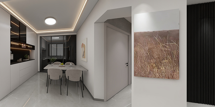 开心的葡萄-国信非常国际-装修设计方案