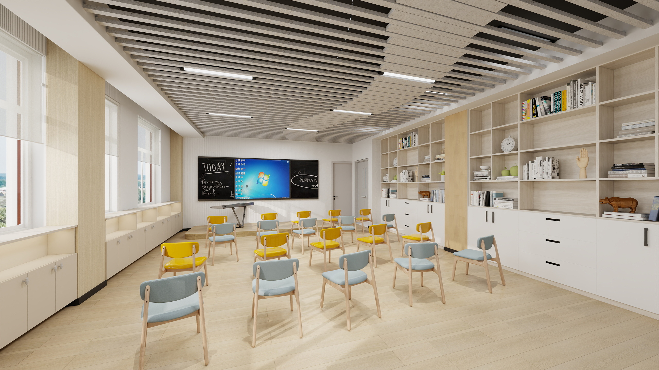 海之鱼2018-四楼音乐教室-装修设计方案