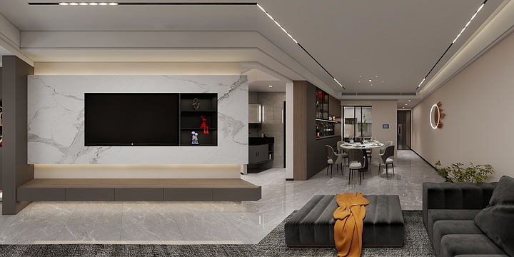 巨罗桐-城上城3-2003-装修设计方案