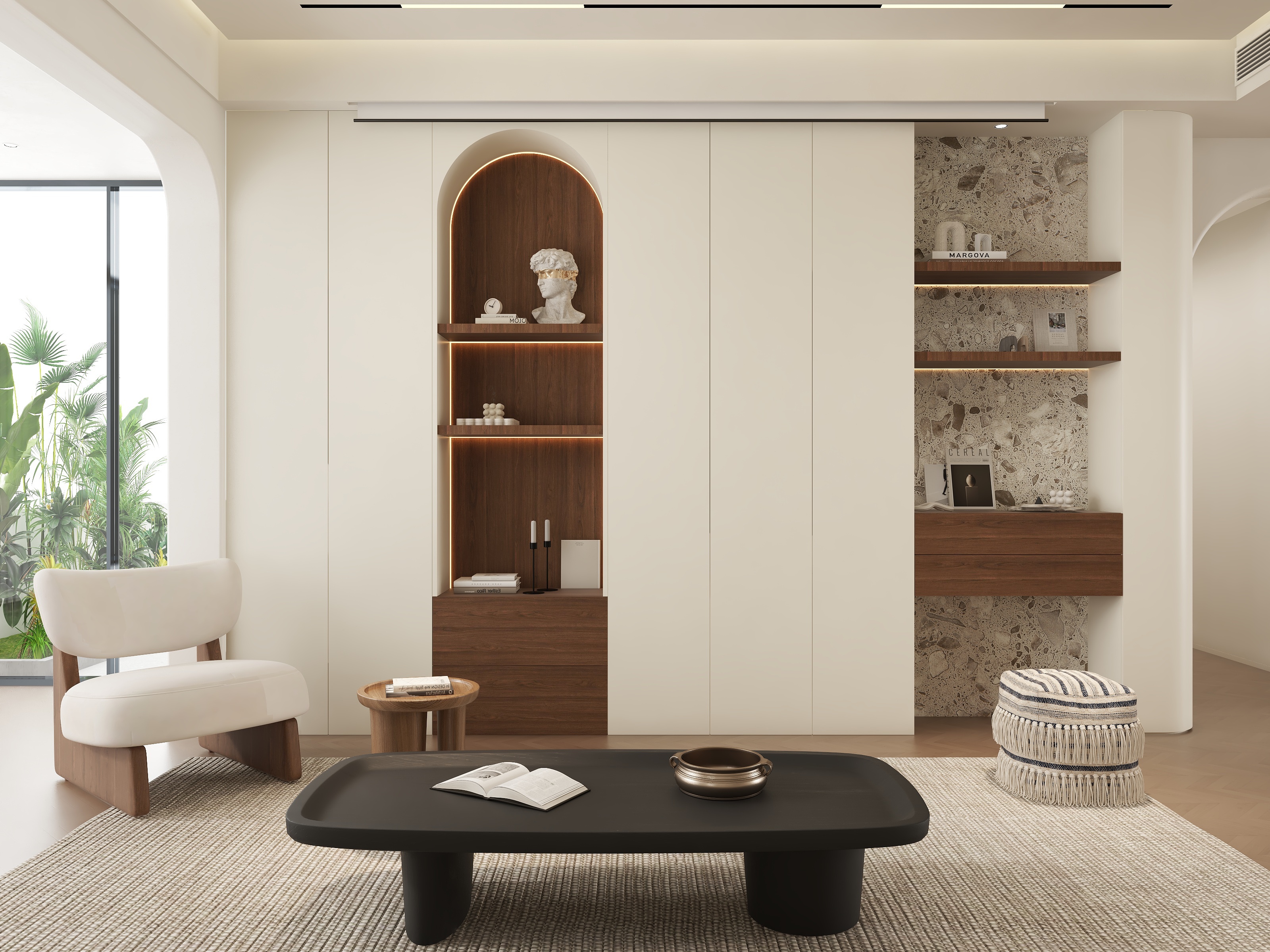 李工-装修定制家具-华悦府  简约中古风-装修设计方案