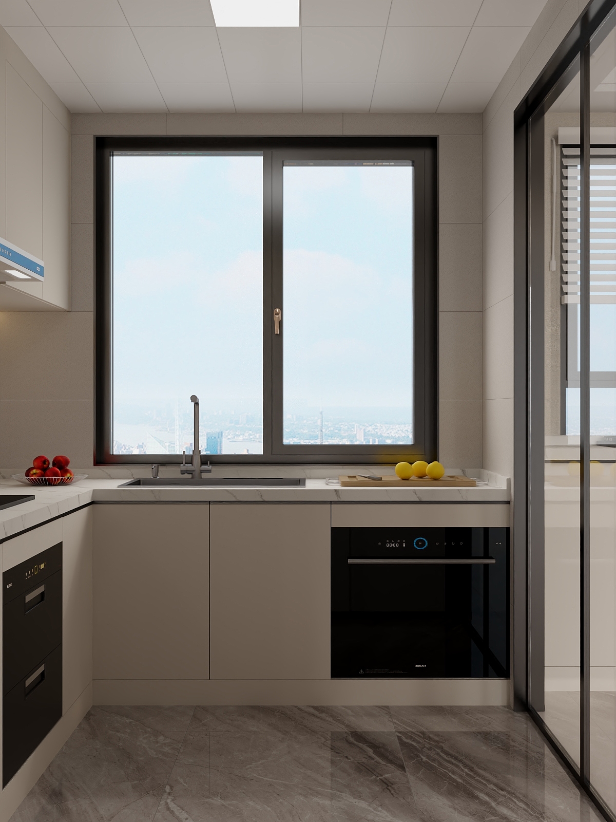 吴爽-137m²现代轻奢风格设计装修效果图