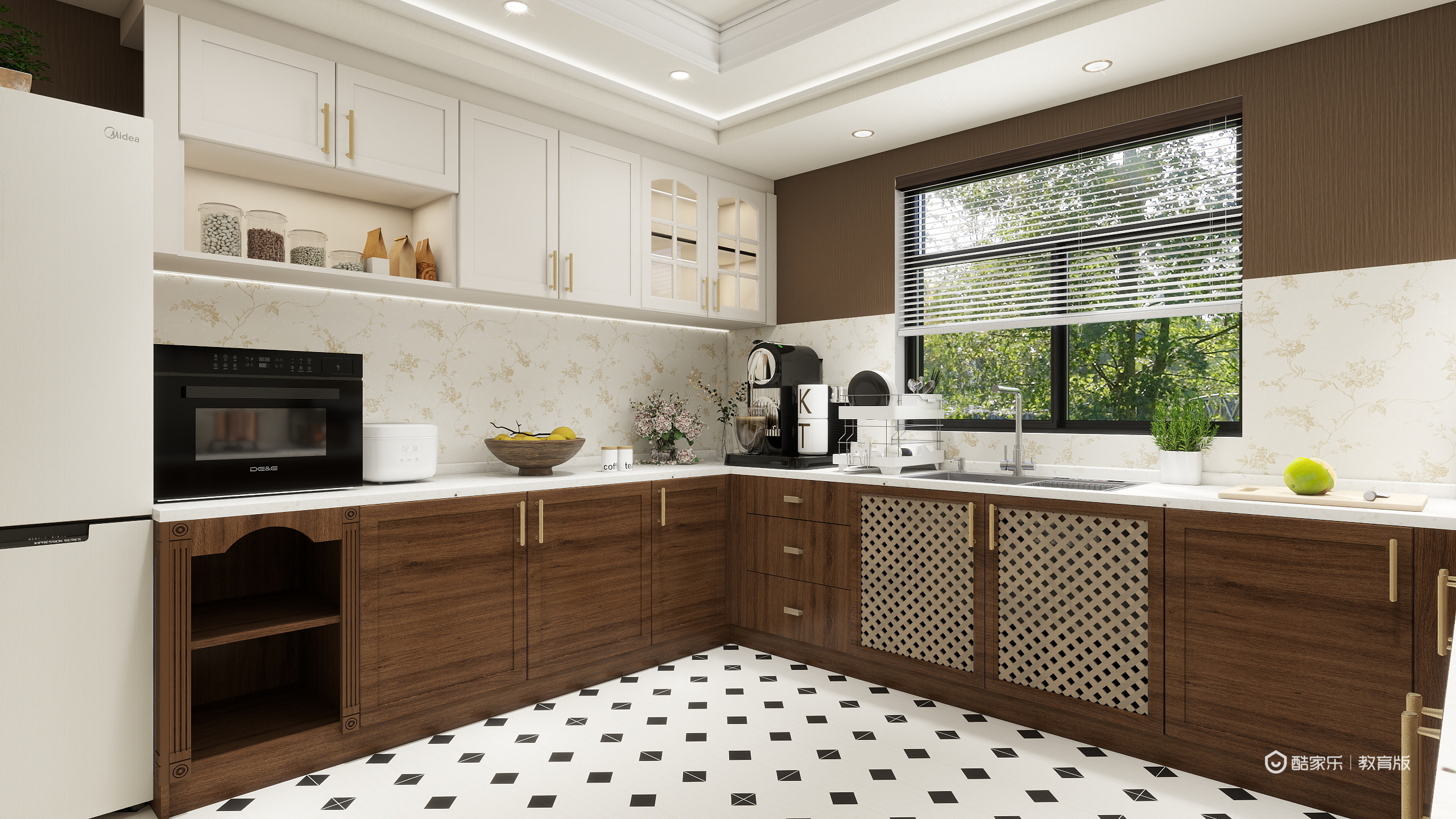 赖雨彤-弗蕾尔一层厨房装修效果图第4张