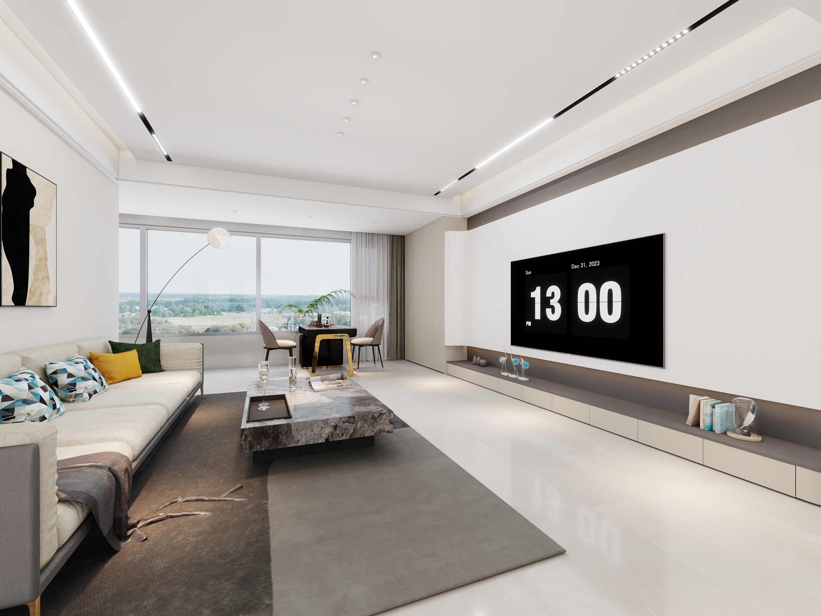 铭信装饰李松-世纪家园户型一-装修设计方案