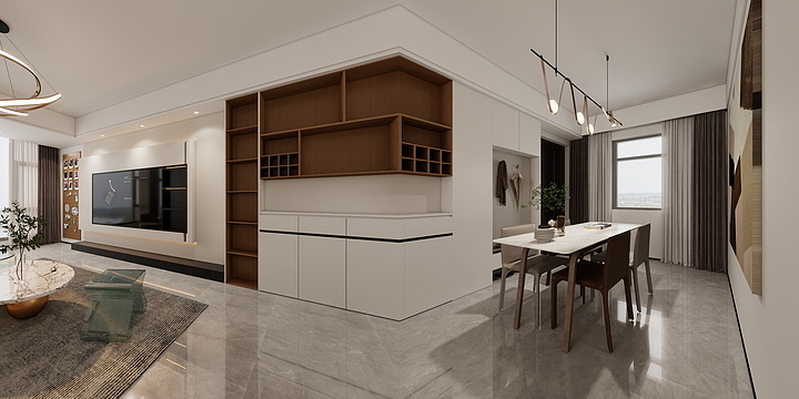 资深设计师斌哥-东升家园120-装修设计方案