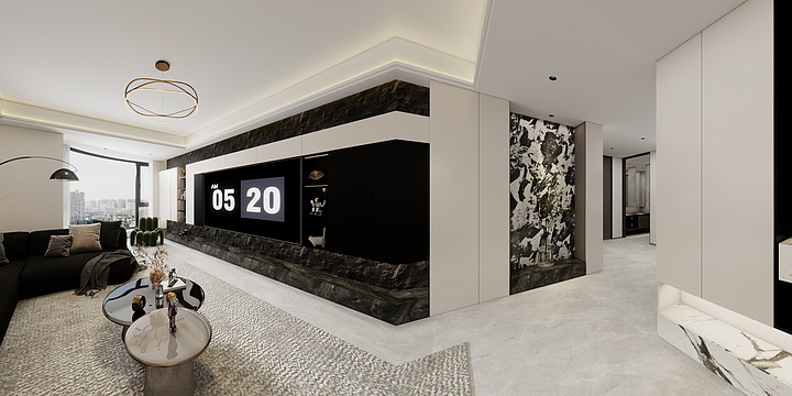 吴年-世纪广场现代风三房-副本-装修设计方案