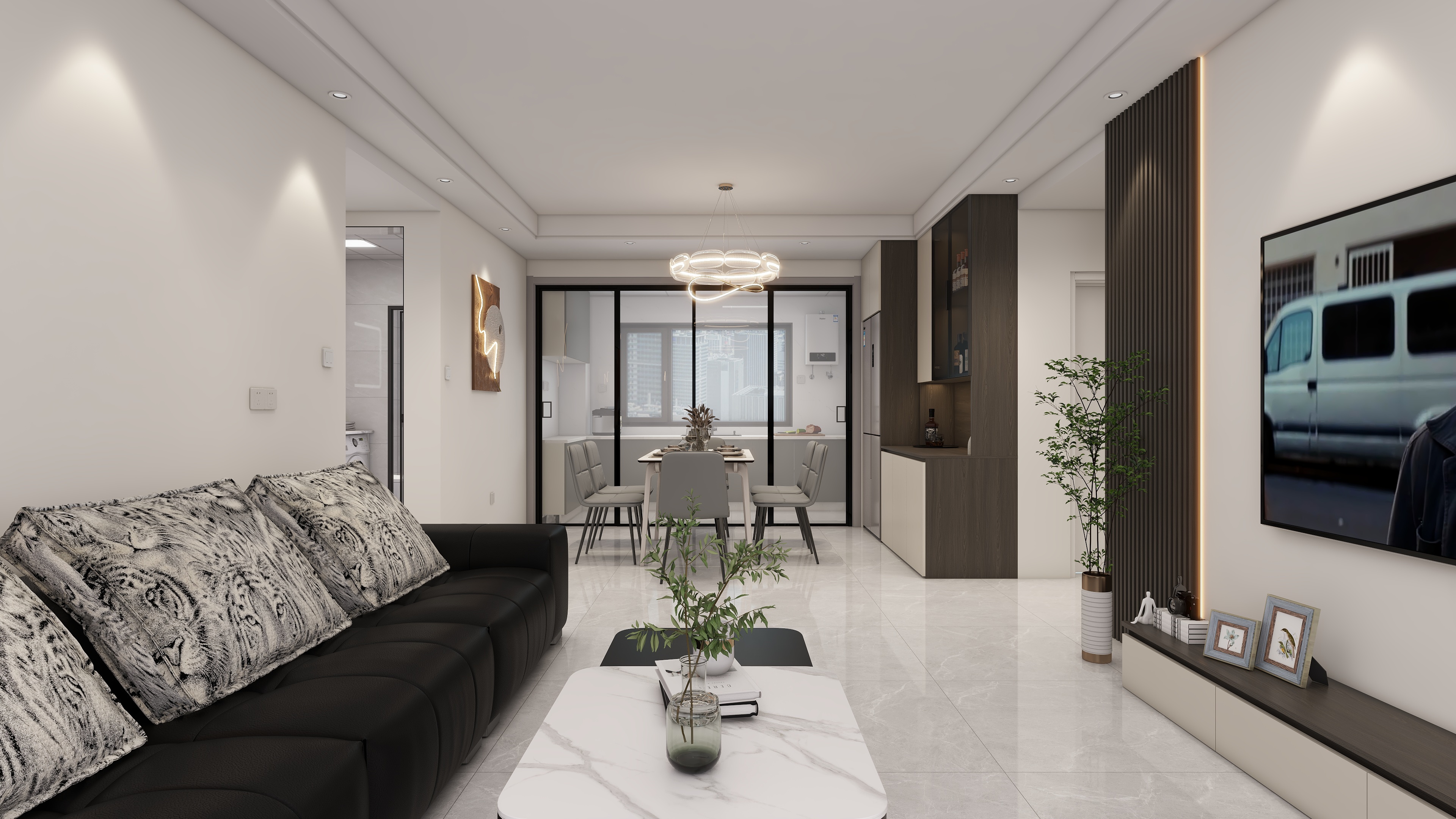 邓州石峰-南阳-穰城上河园-3室2厅-装修设计方案