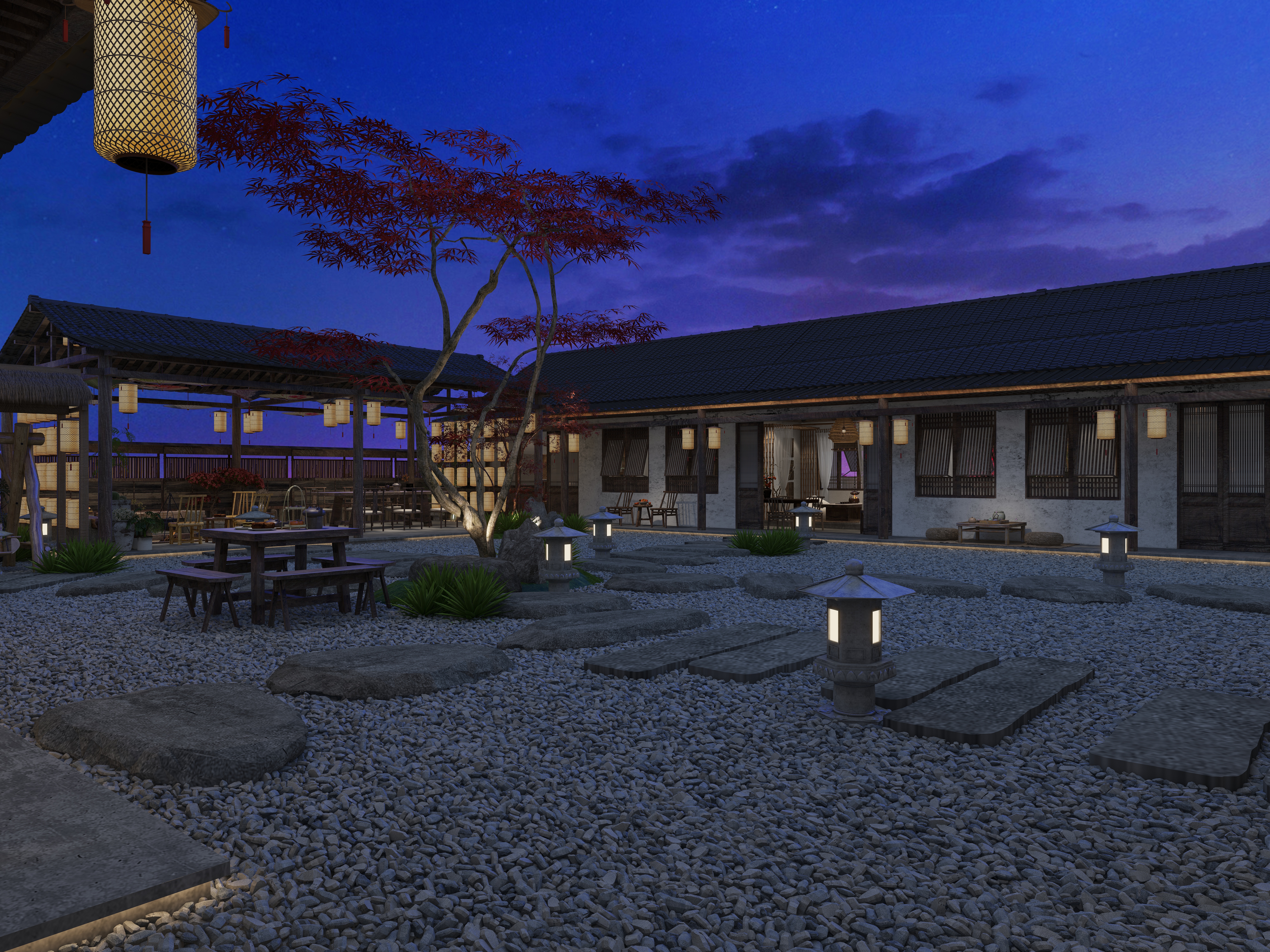 楚瑜设计-半山小院-装修设计方案