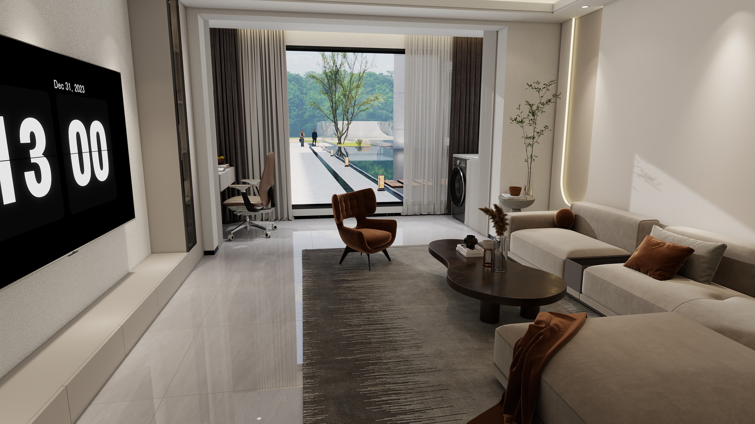 禾屿空间美学-时倾-灏景玥城20栋1单元黄府-装修设计方案