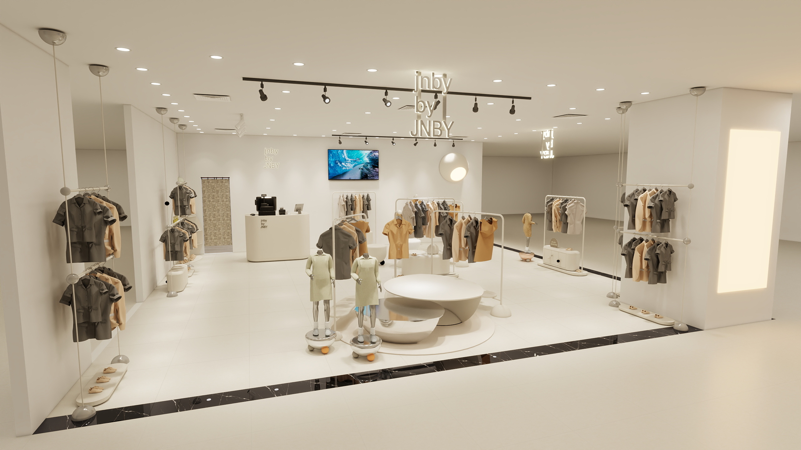 启本本-【奶油风】江南布衣-装修设计方案