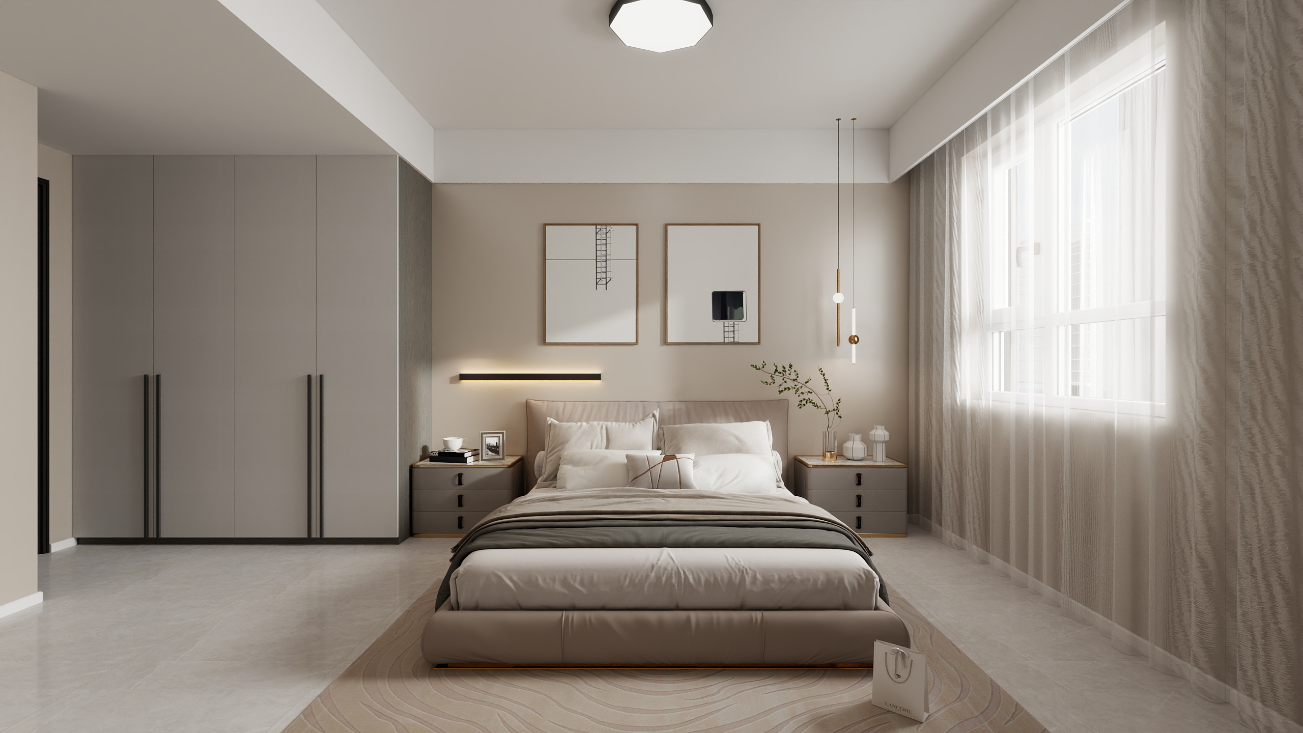 SSS.Jluw-简约卧室-装修设计方案