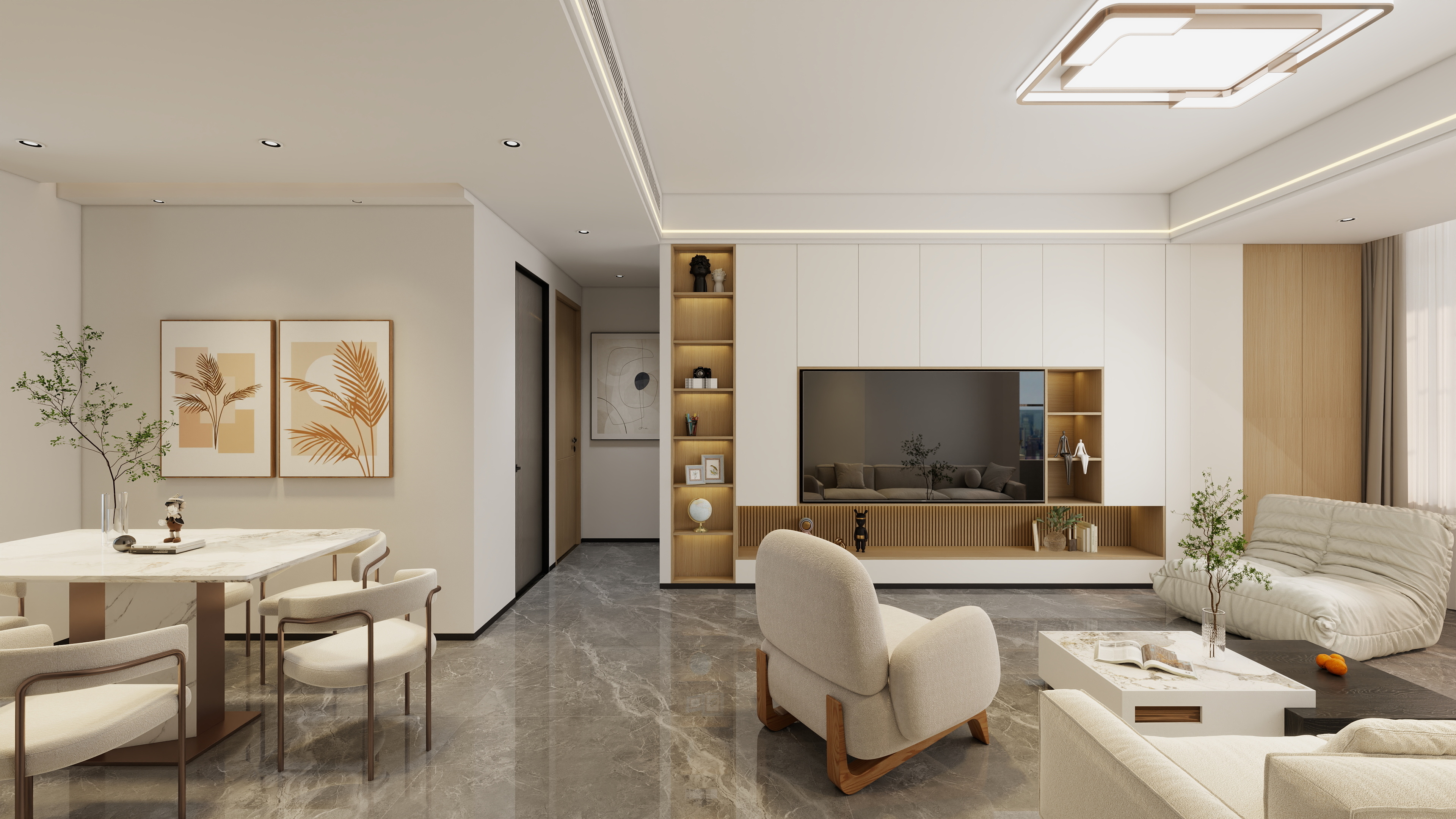 YM-J-滨海苑8栋401-装修设计方案