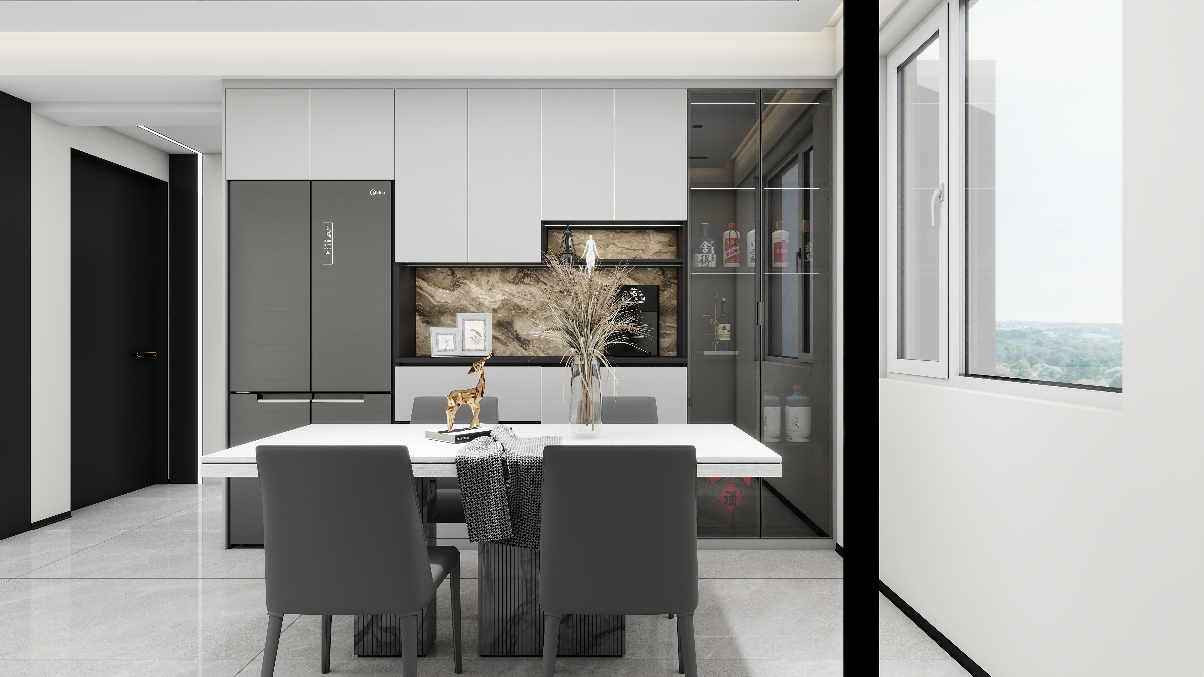 亚丹高颜整装-翰林苑116㎡3室装修效果图