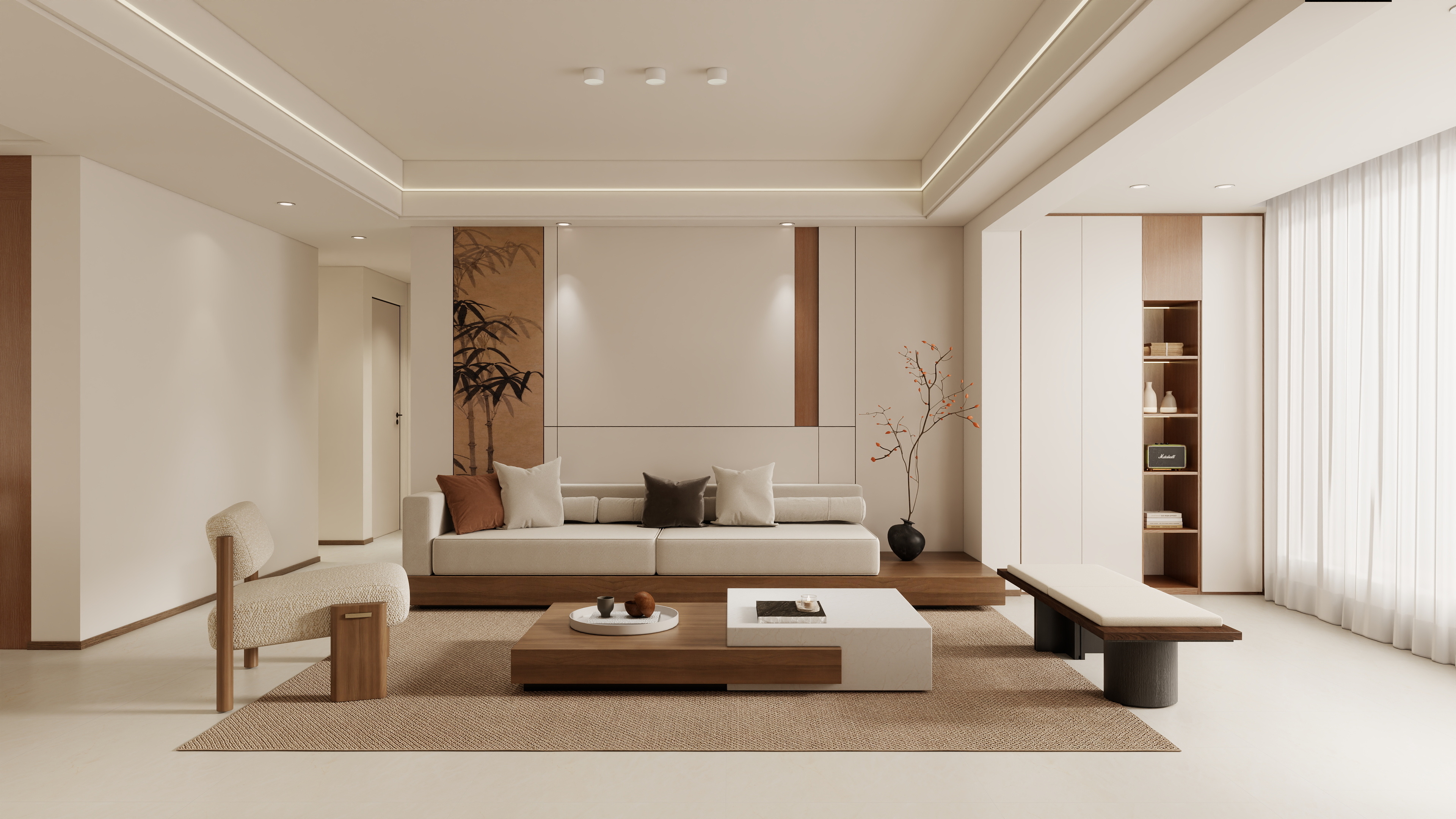 无敌甘蔗-东方宋韵-装修设计方案