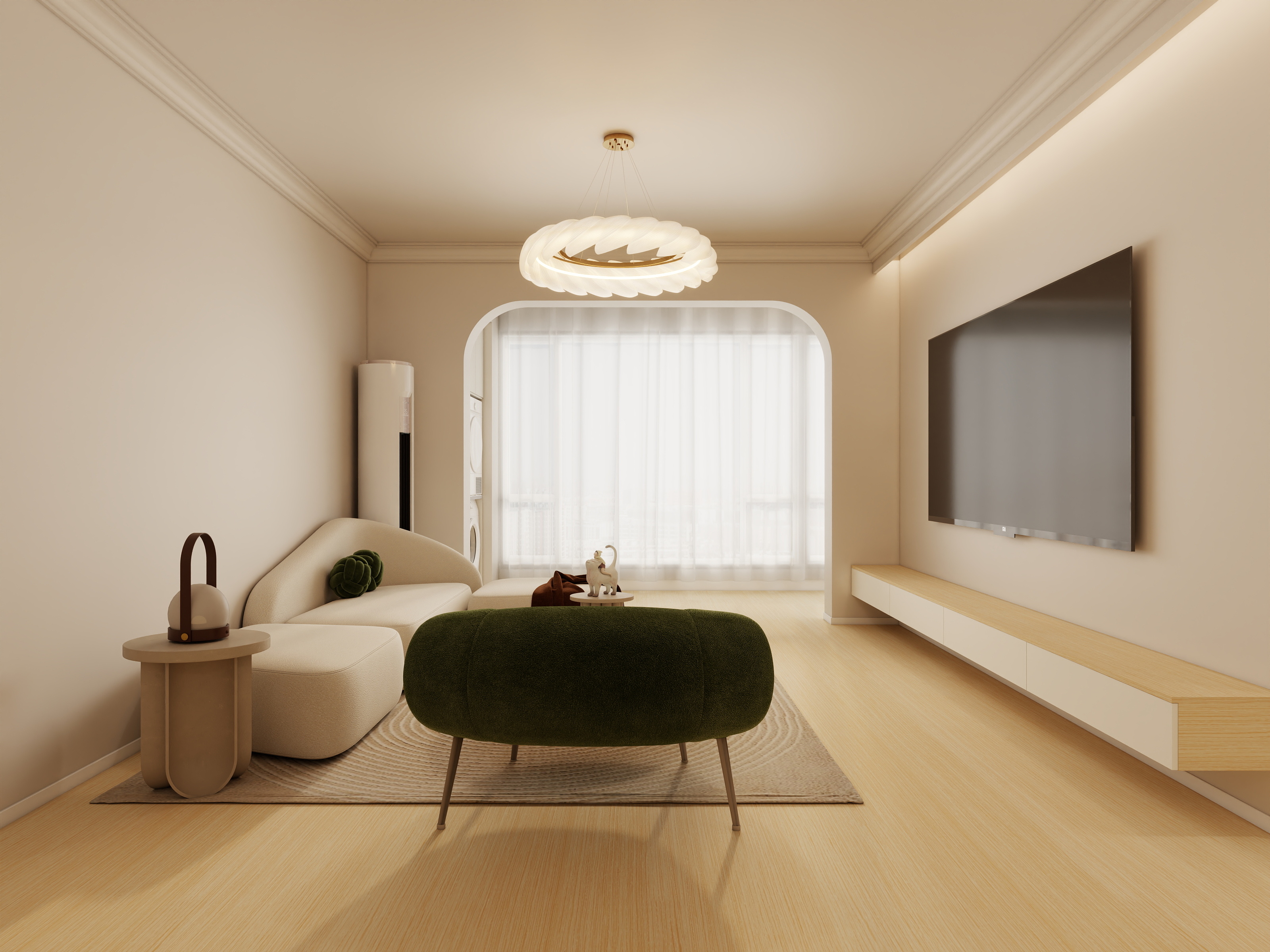 星家全案设计-郴州原木奶油-装修设计方案