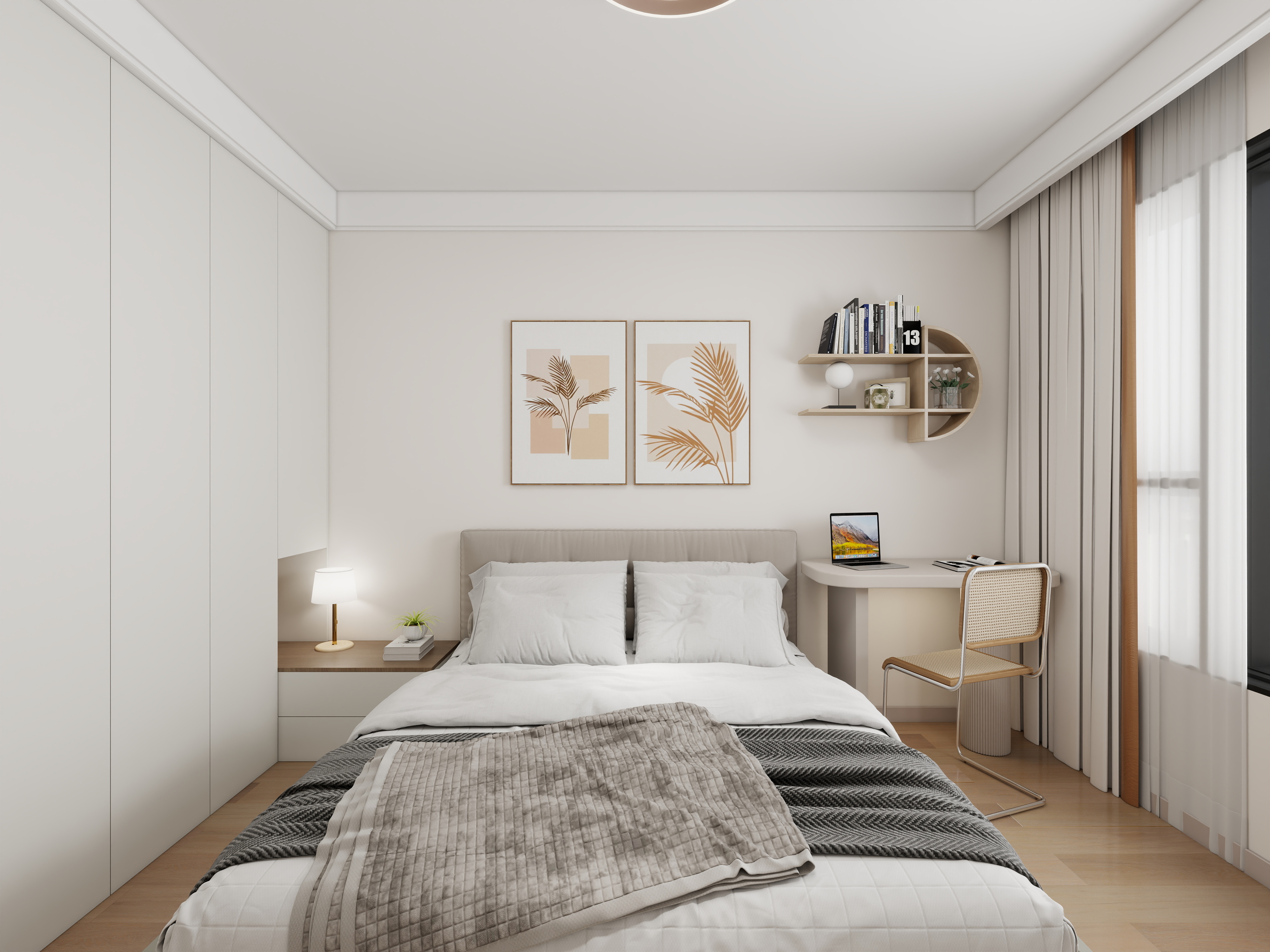 艺雅丽-135平现代简约 装修效果图