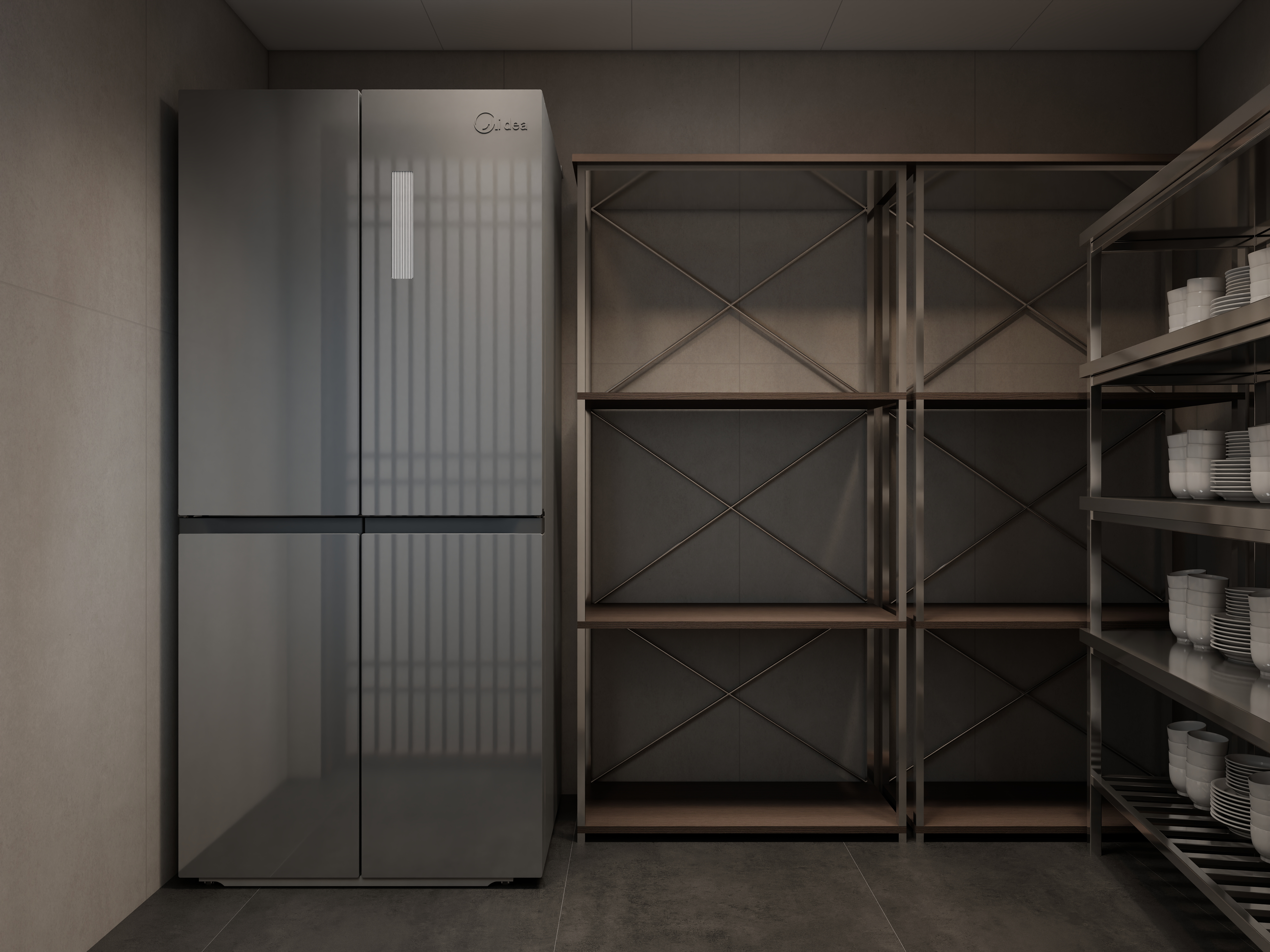 羽非设计-禅意古镇小会所装修效果图