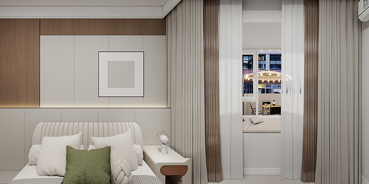 装修效果360全景-绿城-装修设计方案