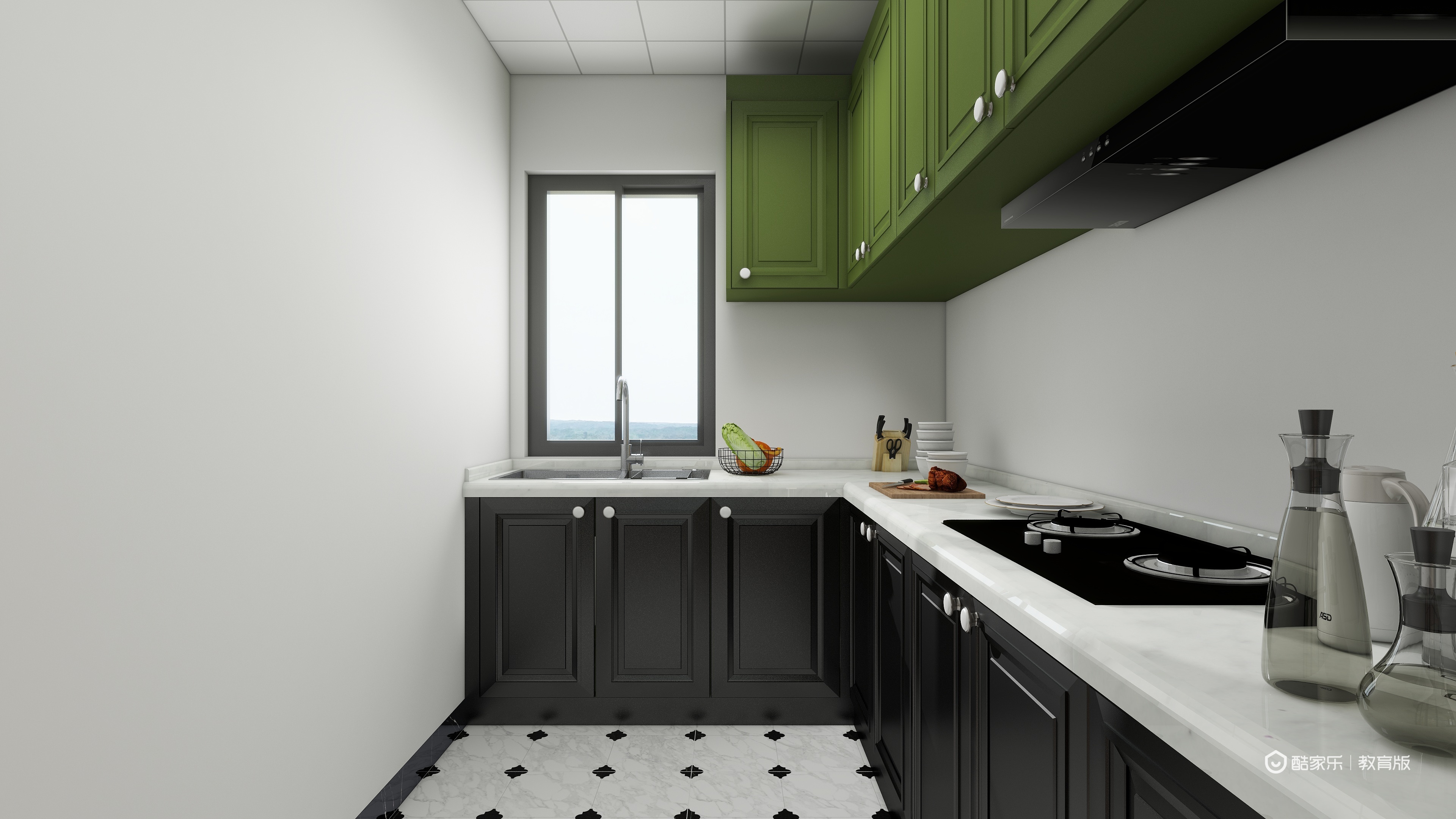 魏睿DfIs-南洋意境一层厨房装修效果图第3张