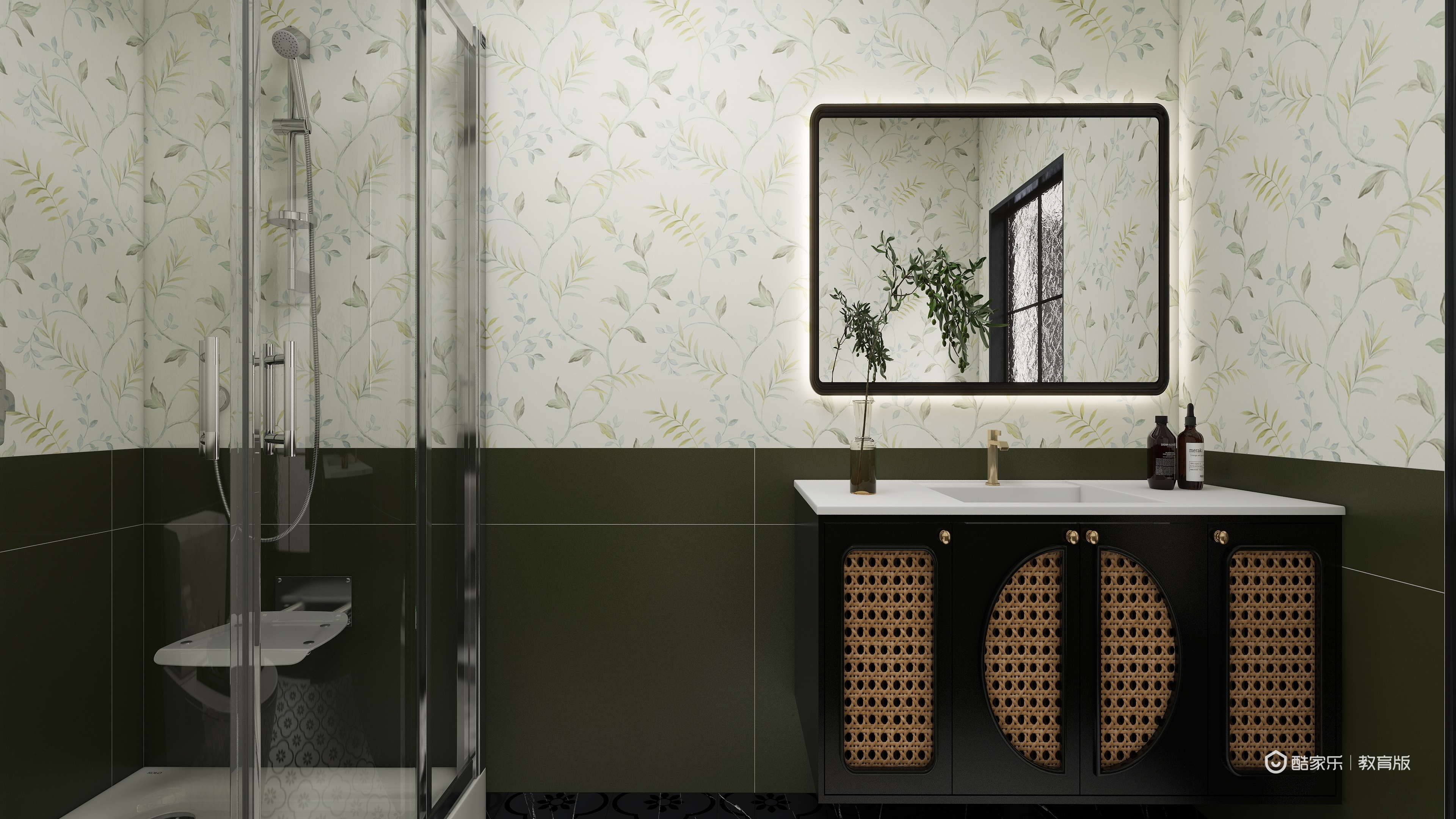 魏睿DfIs-南洋意境一层卫生间装修效果图第3张