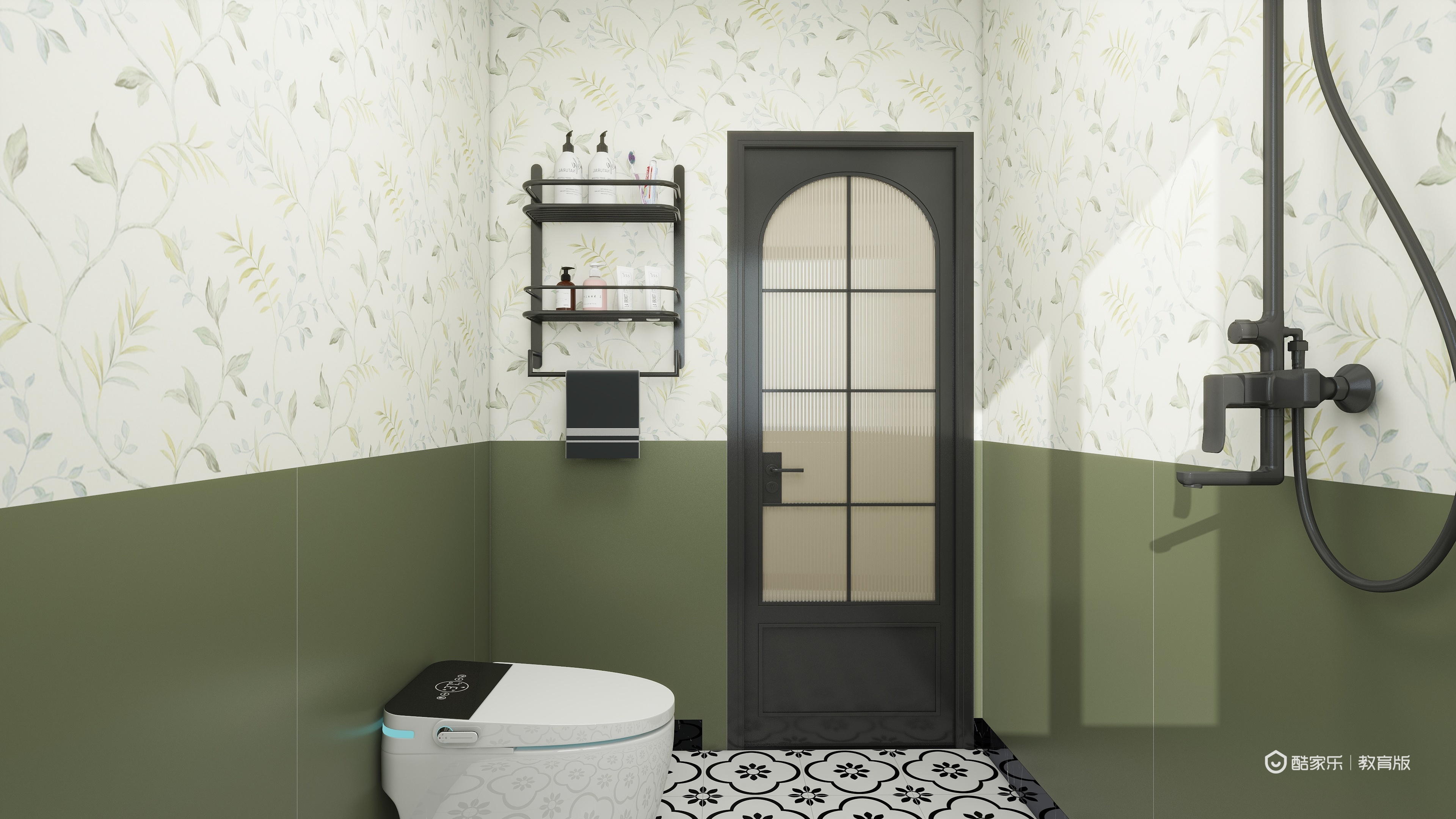 魏睿DfIs-南洋意境一层卫生间装修效果图第1张