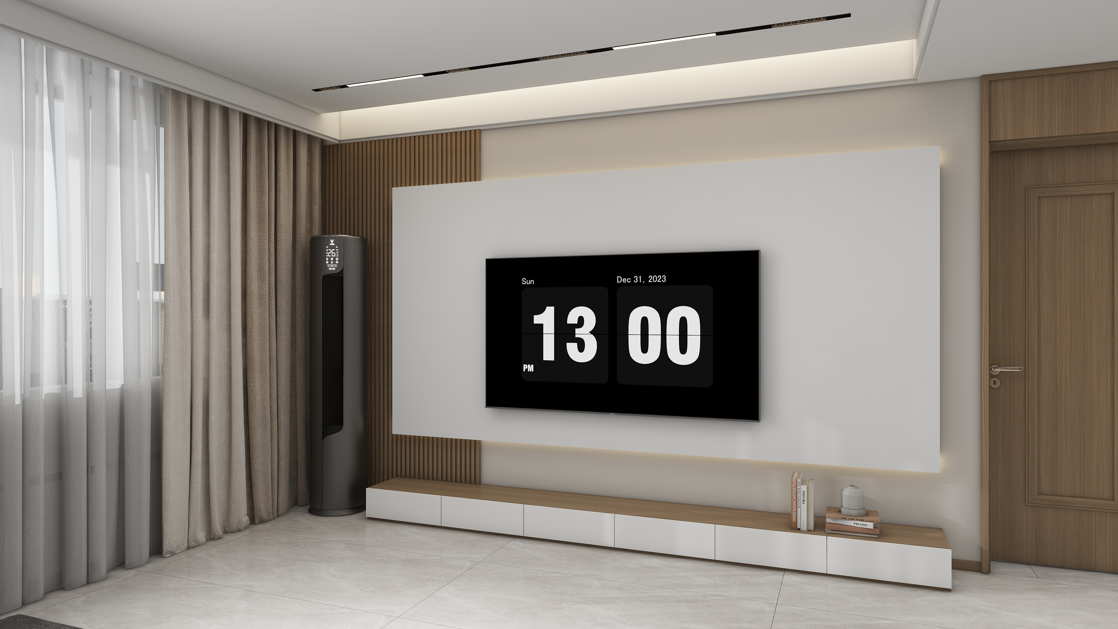 兰玉华-现代简约三室-装修设计方案