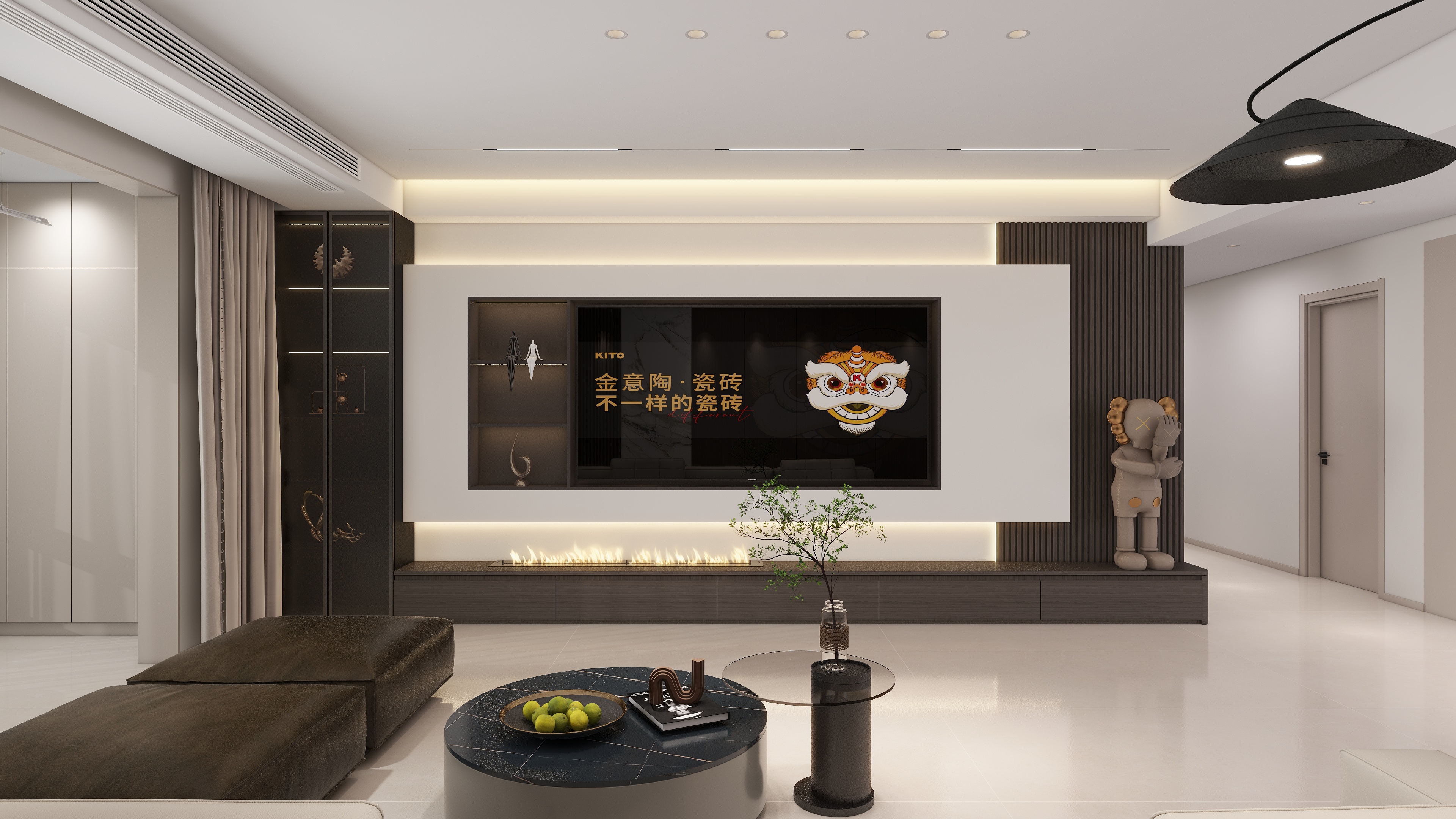 辉县金意陶-世纪清华A05-装修设计方案