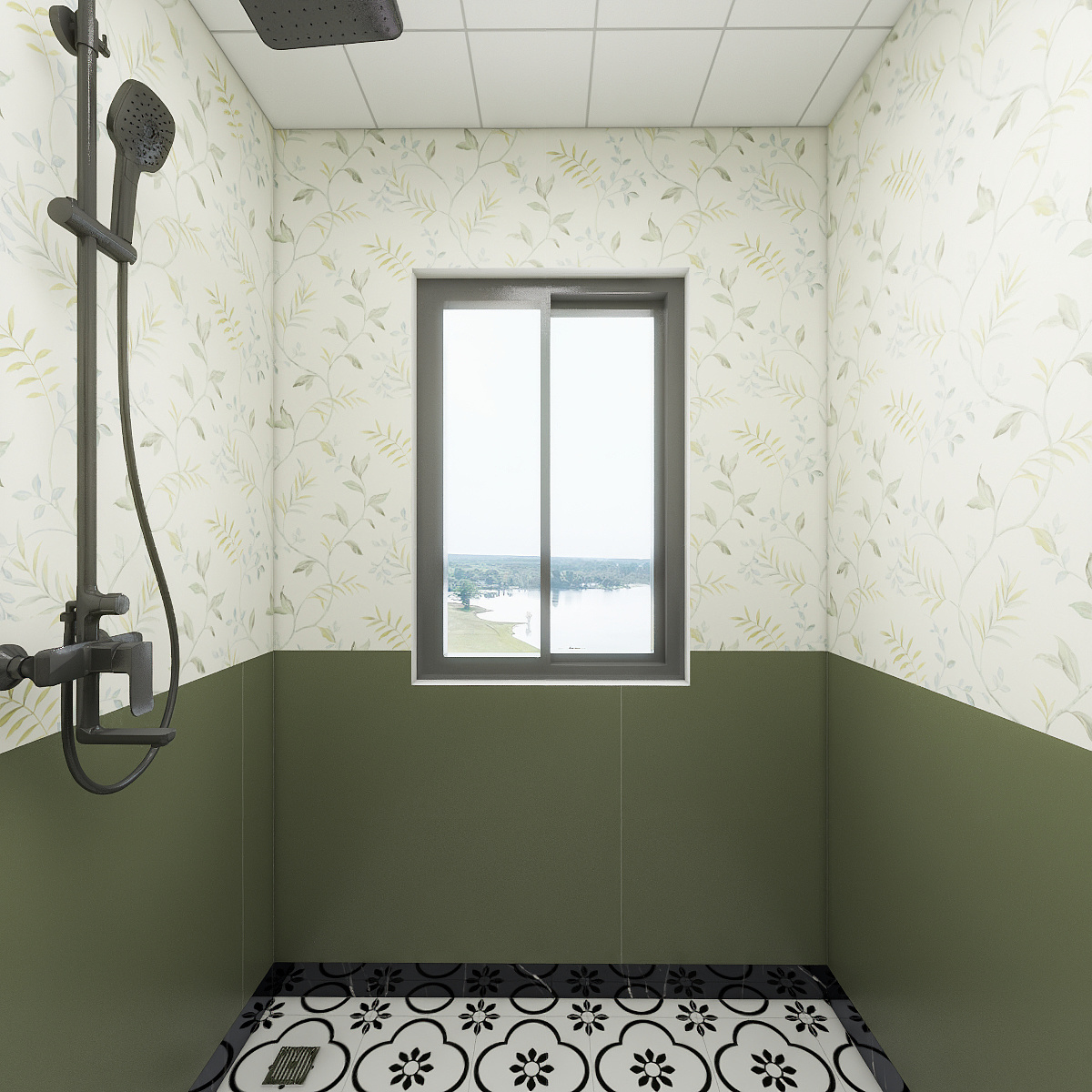 魏睿DfIs-南洋意境一层卫生间装修效果图第3张