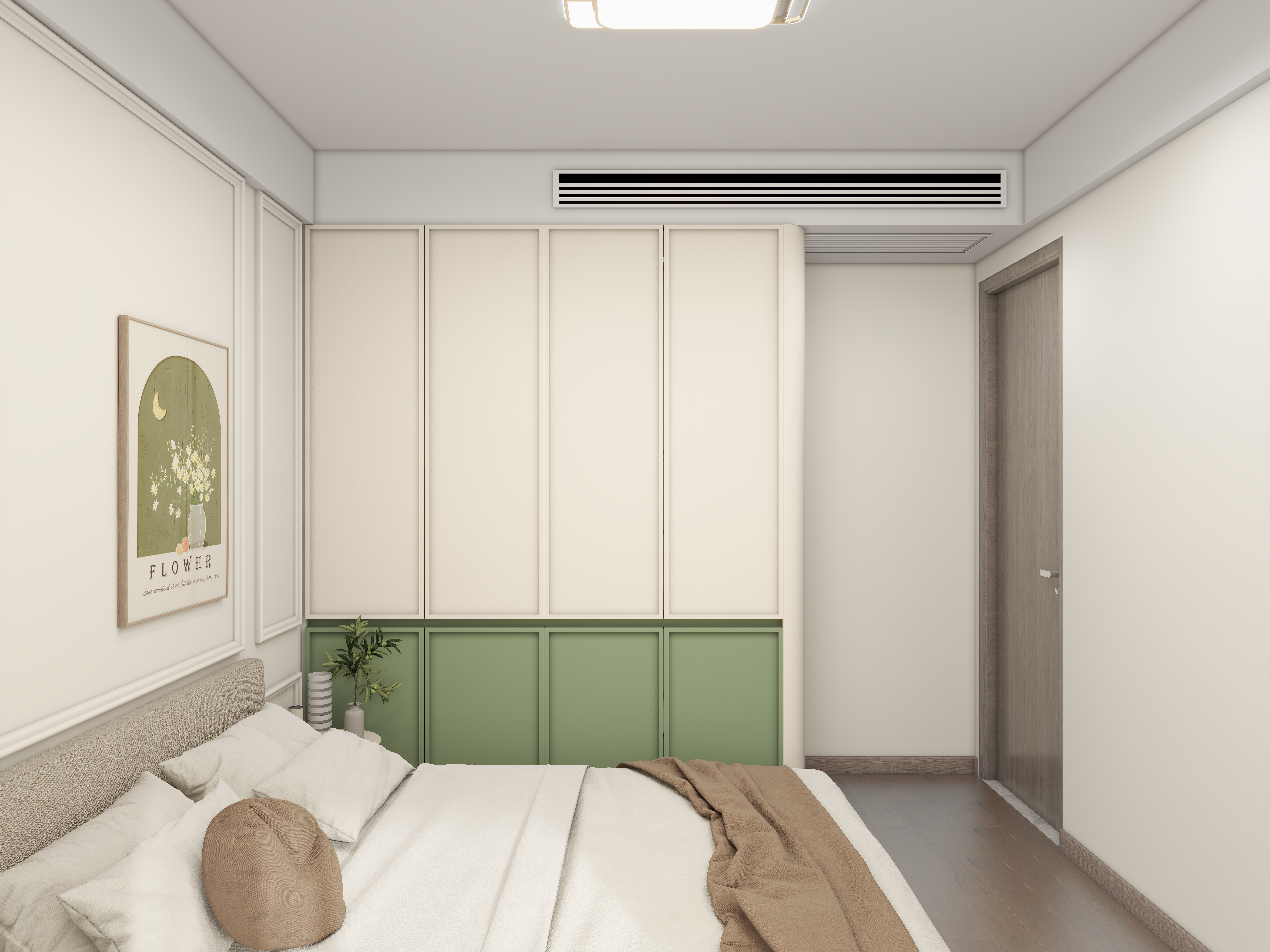 杭州欧私曼家居有限公司-湖沁宸园-现代简约-横厅-装修设计方案