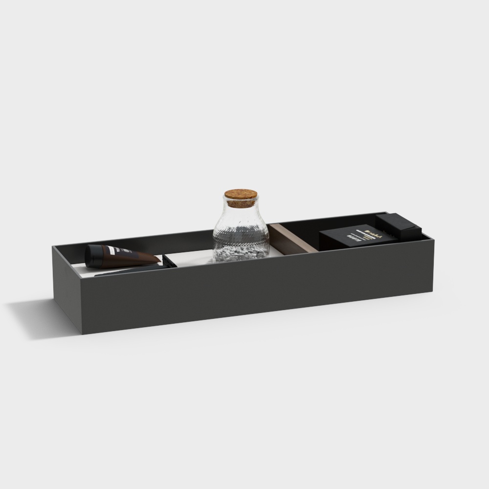 酒店洗漱用品3D模型