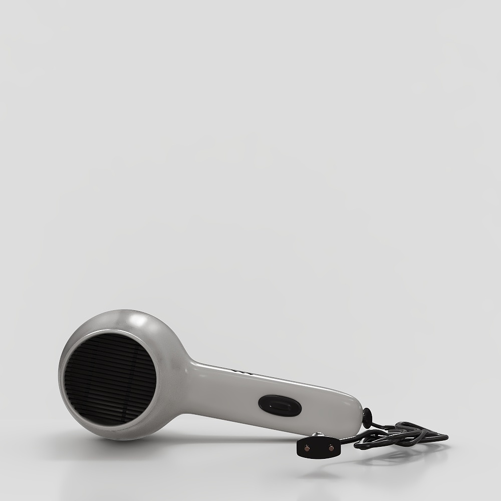 现代吹风机3D模型