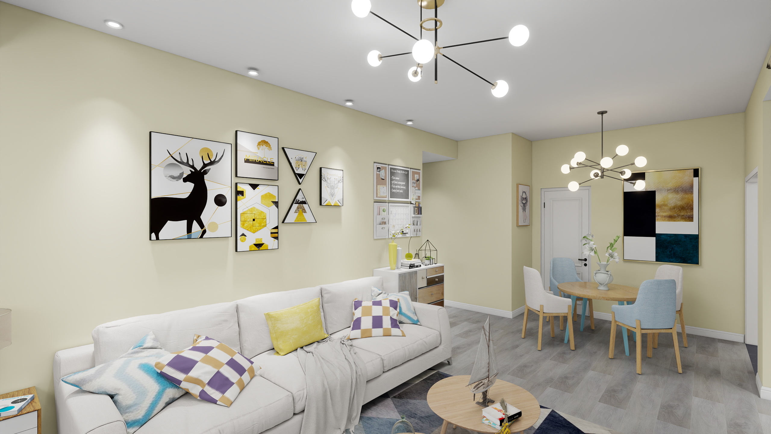 -VR全景图--关谷湾郡.幸福的三口之家-装修设计方案