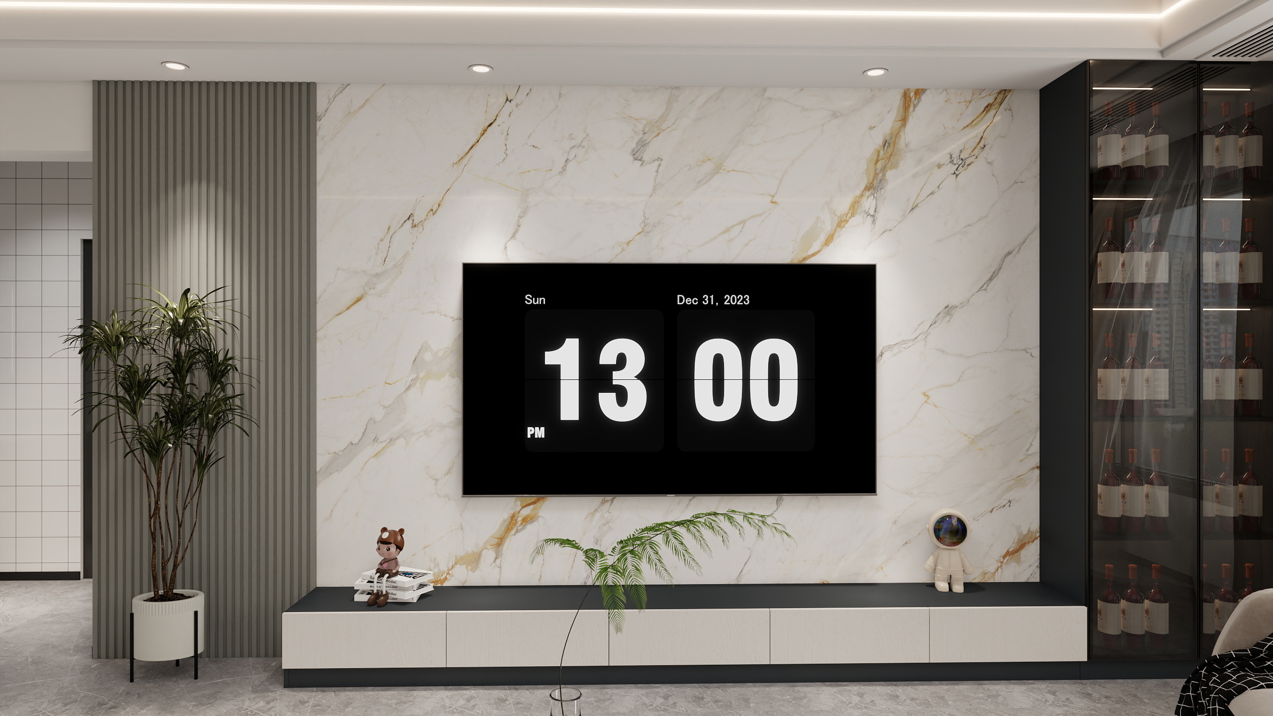 利州区-法狮龙-客餐厅-装修设计方案