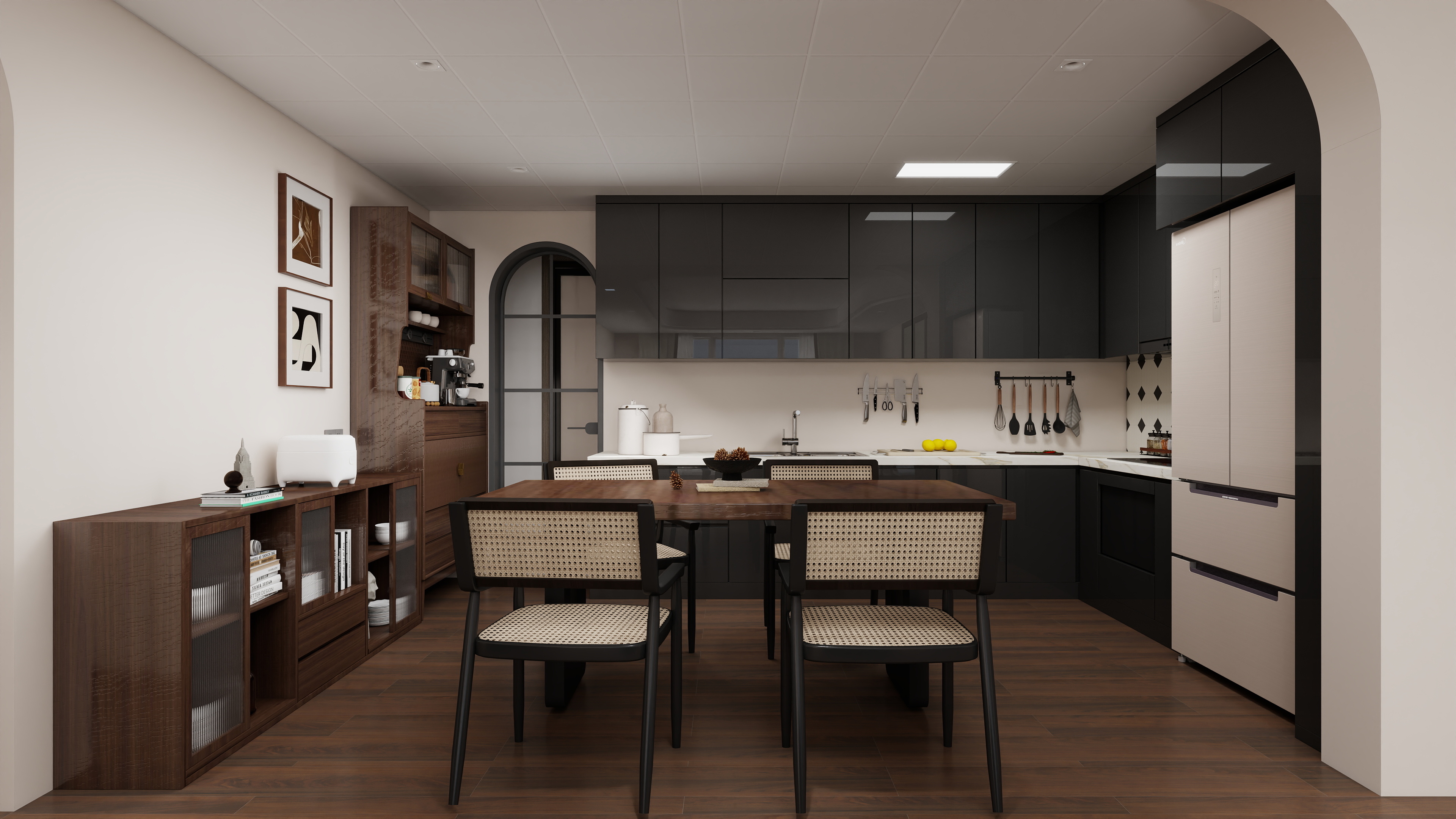 aamao_z-法式复古二居室装修效果图